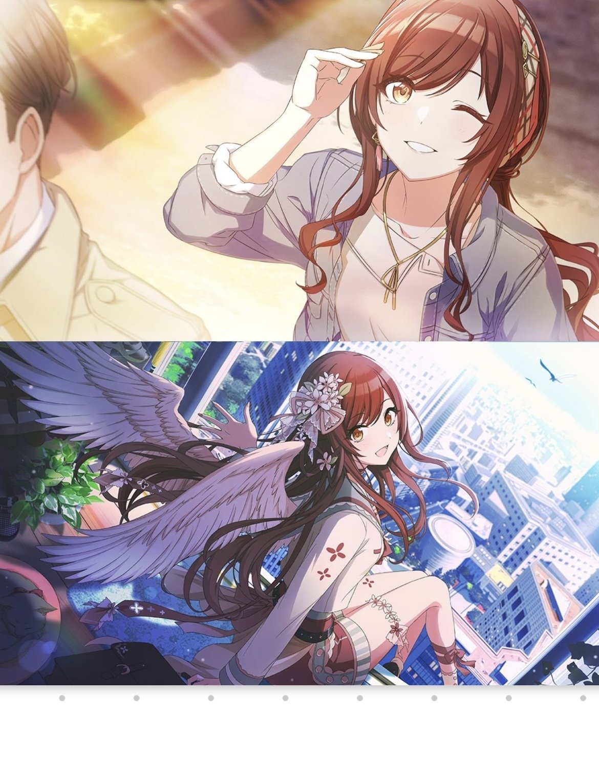 シャニマス 大崎甘奈 アニメイトカフェ コロッタ 8個 大崎甘奈誕生日直前、コミュ38種、宣伝！｜ガーネット