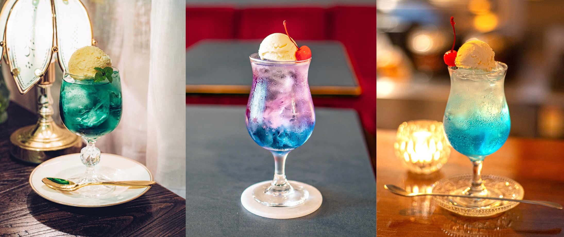 12月のクリームソーダ｜tsunekawa/旅する喫茶