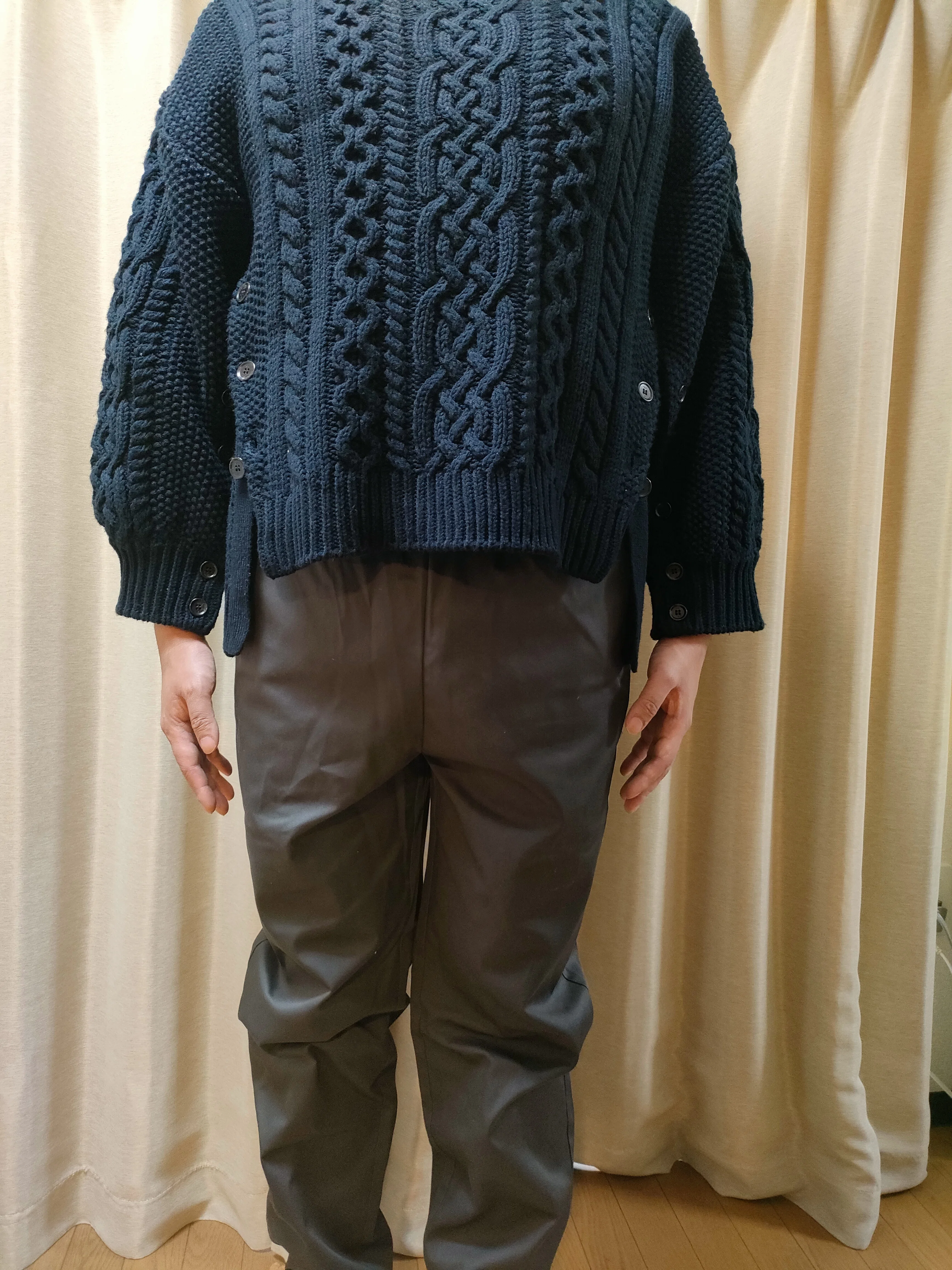 ☆新品タグ付☆ ケーブルセーター by rokh［3XL／ネイビー］ 新品】rokh GU ケーブルセーター ロク ジーユー ネイビー 3XL｜Yahoo