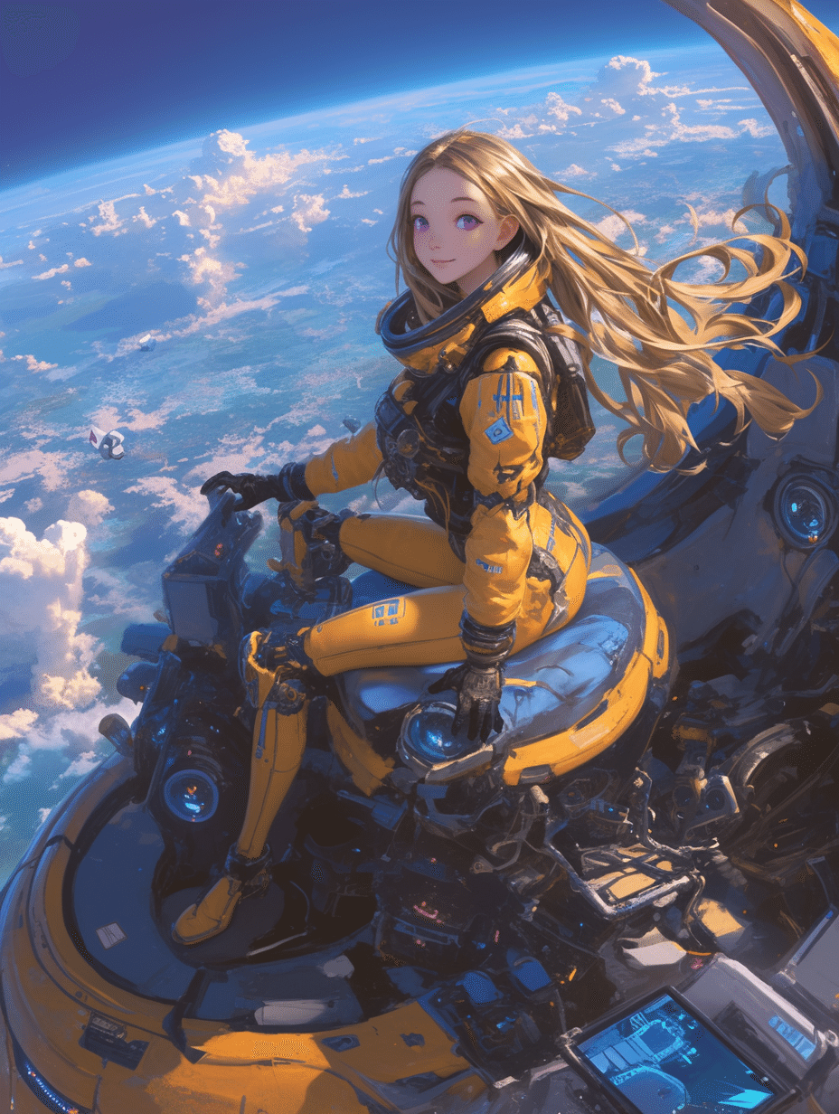 しゃる🌈 AIイラスト集 2024.12.04 宇宙飛行士｜しゃるgames&AIマルチ