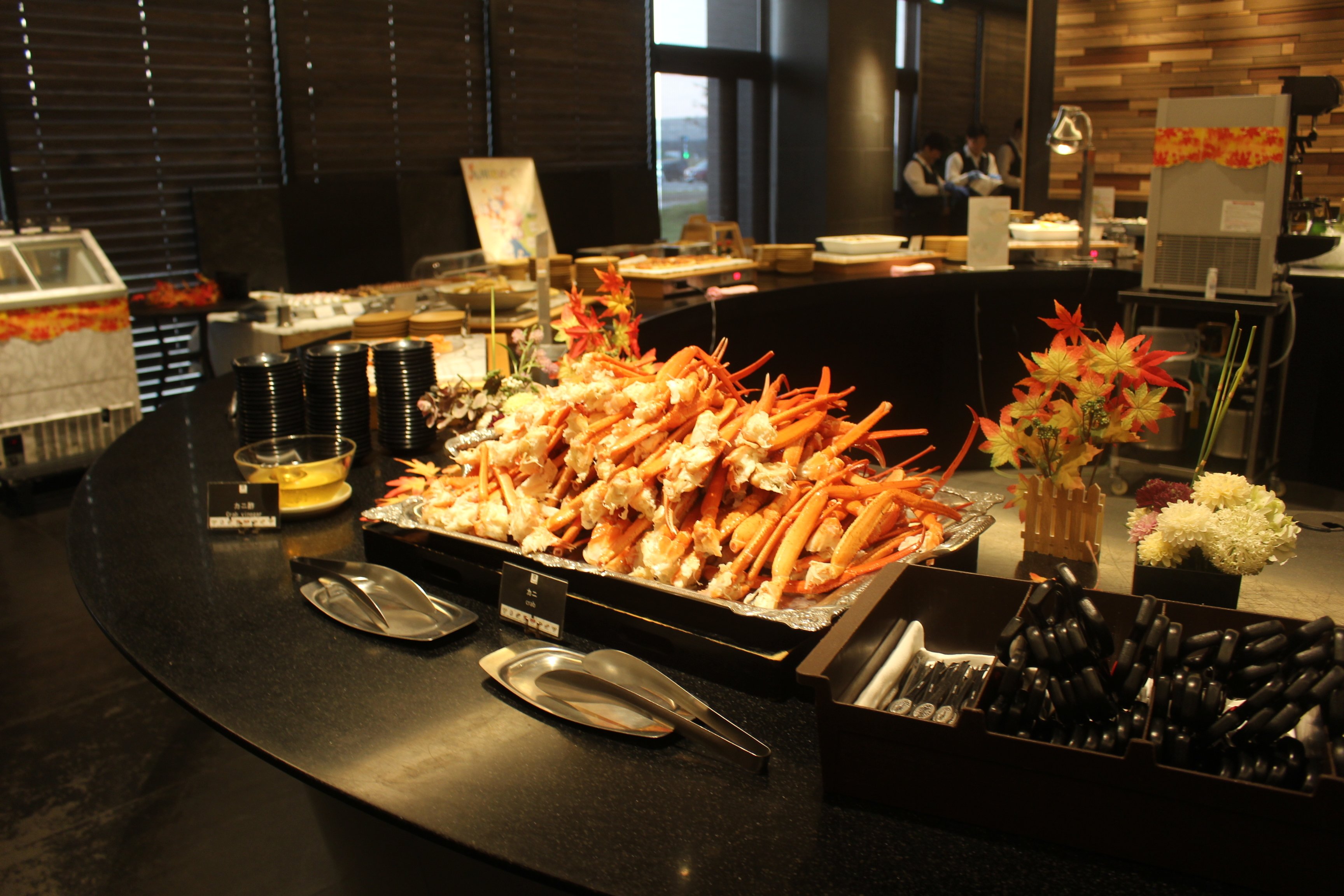 ᾈNI厳選美食の食べ放題ホテルO5έ Best Lunch Buffet in Tokyo! sushi, tempura, wagyu beef at