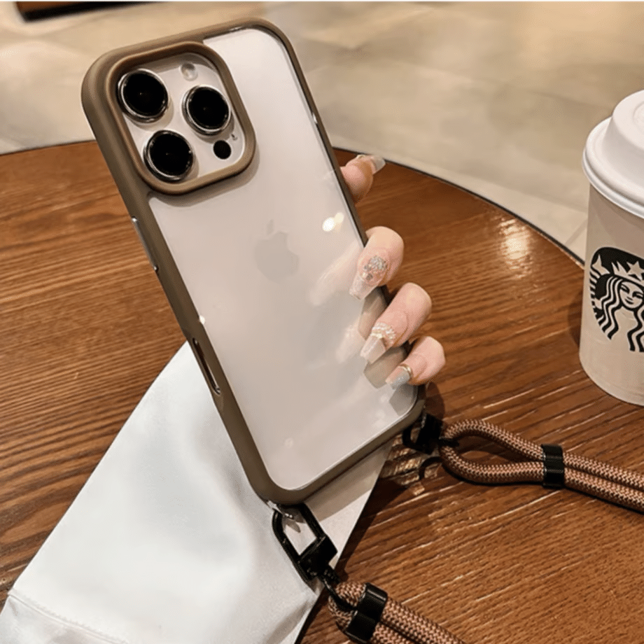PORTER クリア iPhoneケース ストラップホール付き ZENIX DESIGN TECH iPhone16e ケース iPhone16 plus iPhone15