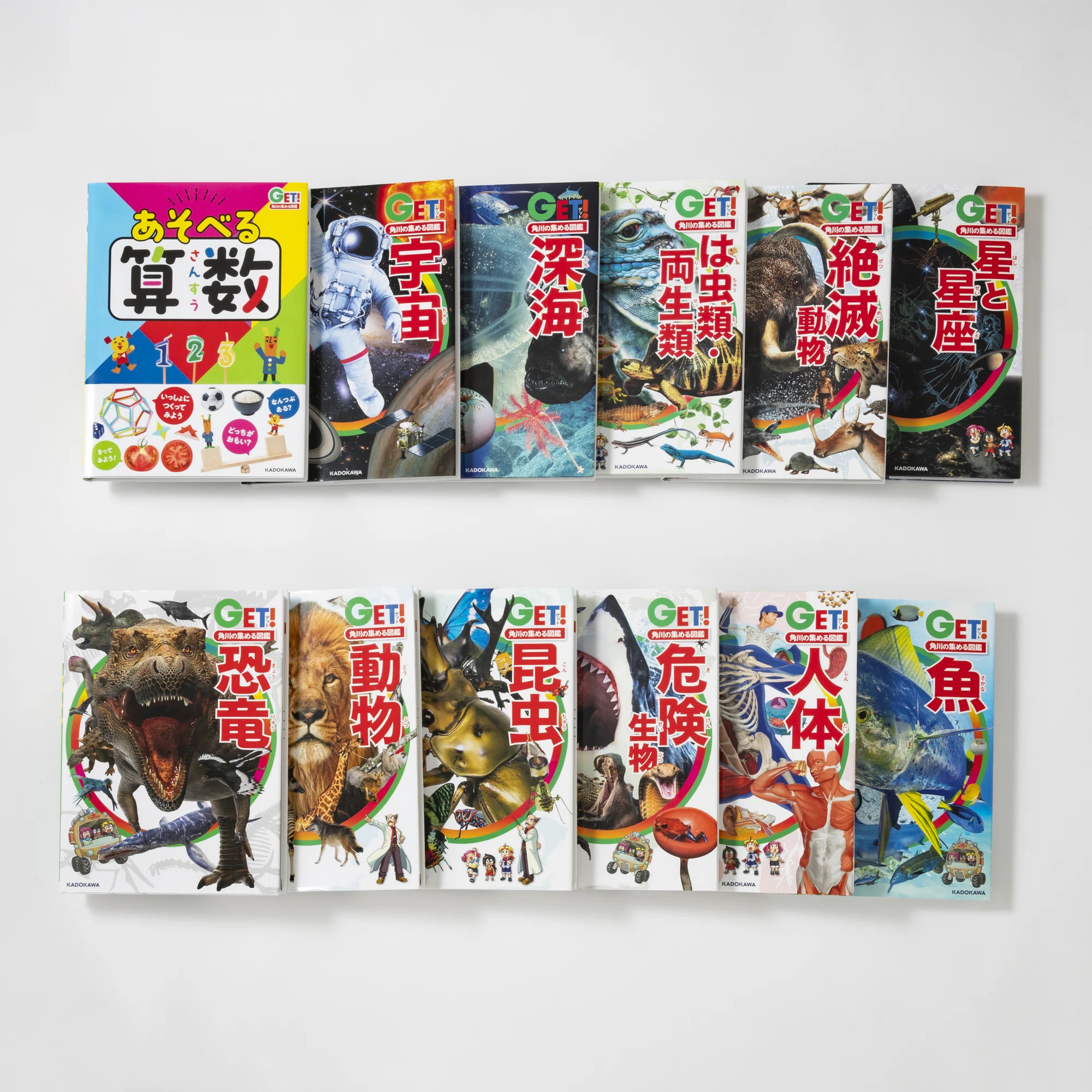 メリークリスマス！角川の集める図鑑GET！シリーズ全巻12冊セット 