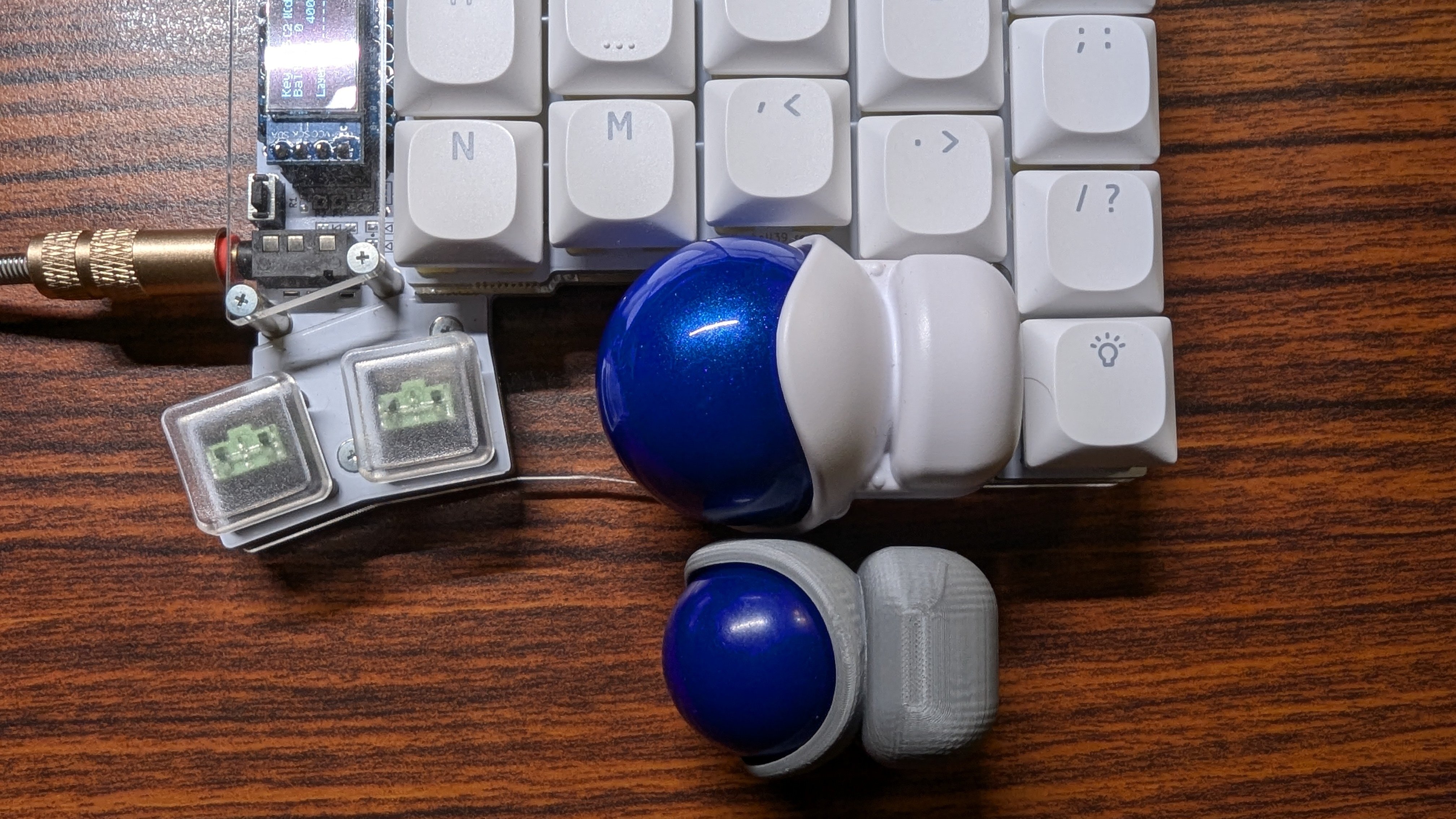 Keyball39 用 25 mm トラックボール選抜を実施してみた|hyakum Keyball39 用 25 mm トラックボール選抜を実施してみた|hyakum