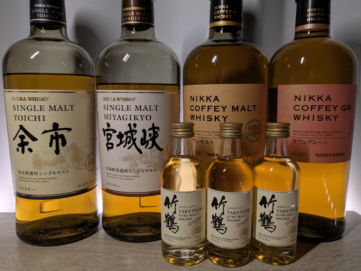 ⭐️ニッカウヰスキー余市1本⭐️ サントリー知多2本⭐️内容量700ml ⭐️ニッカウヰスキー余市1本⭐️ サントリー知多2本⭐️内容量700ml