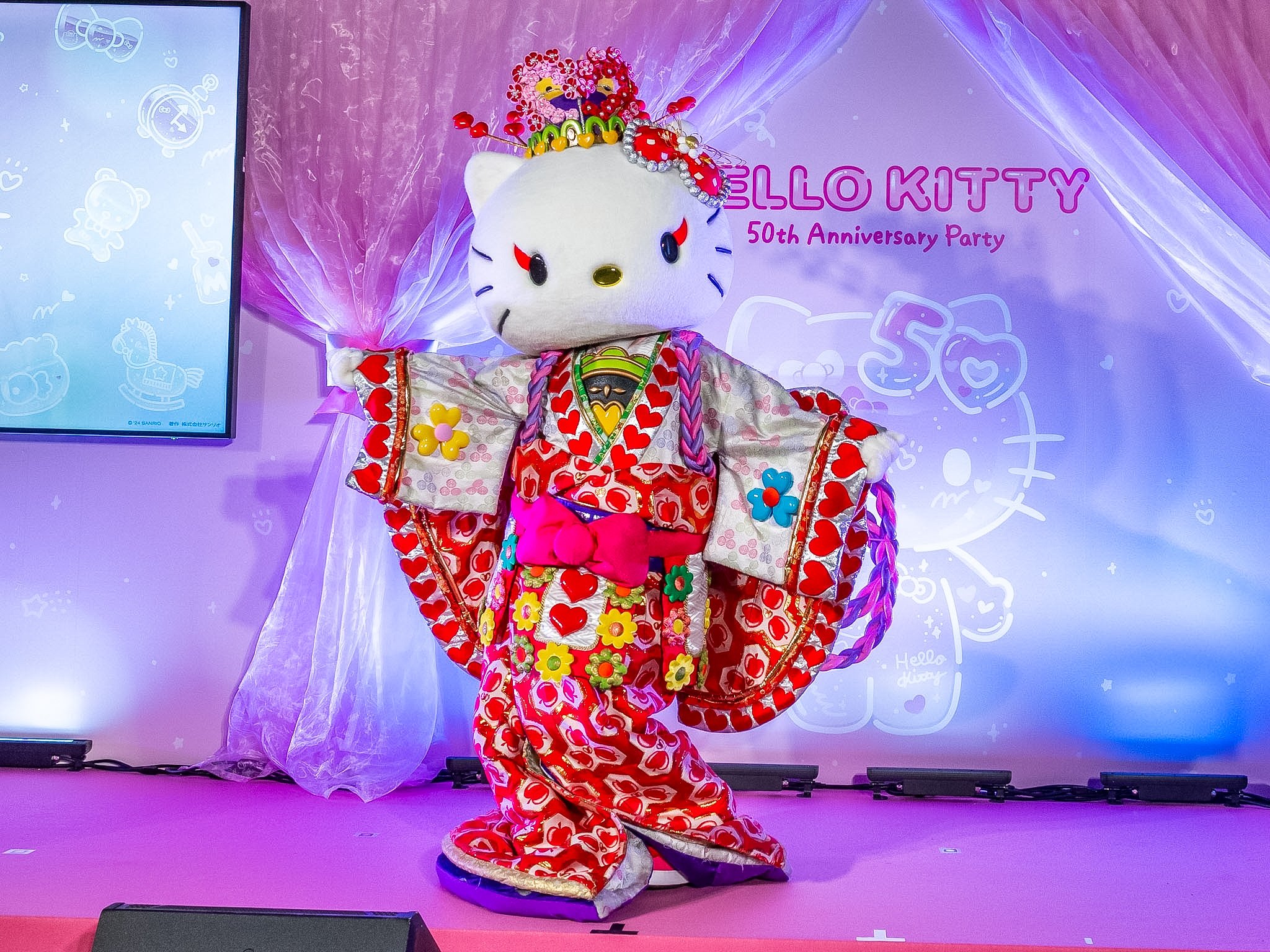 サンリオ時間 箭内夢菜さん】「HELLO KITTY 50th Anniversary Party