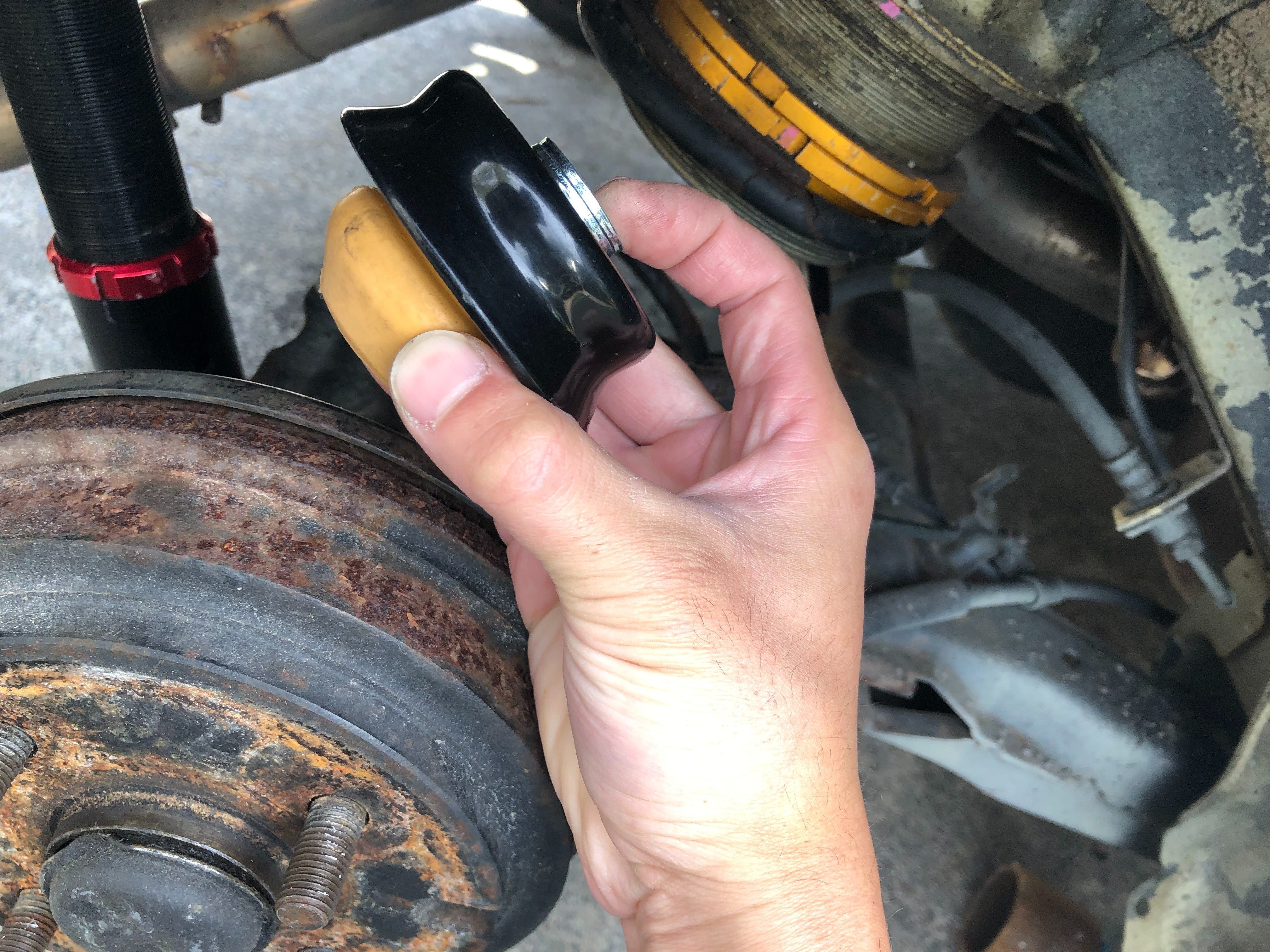 L235S エッセ 純正ストラット、リアサス、ショック - メルカリ