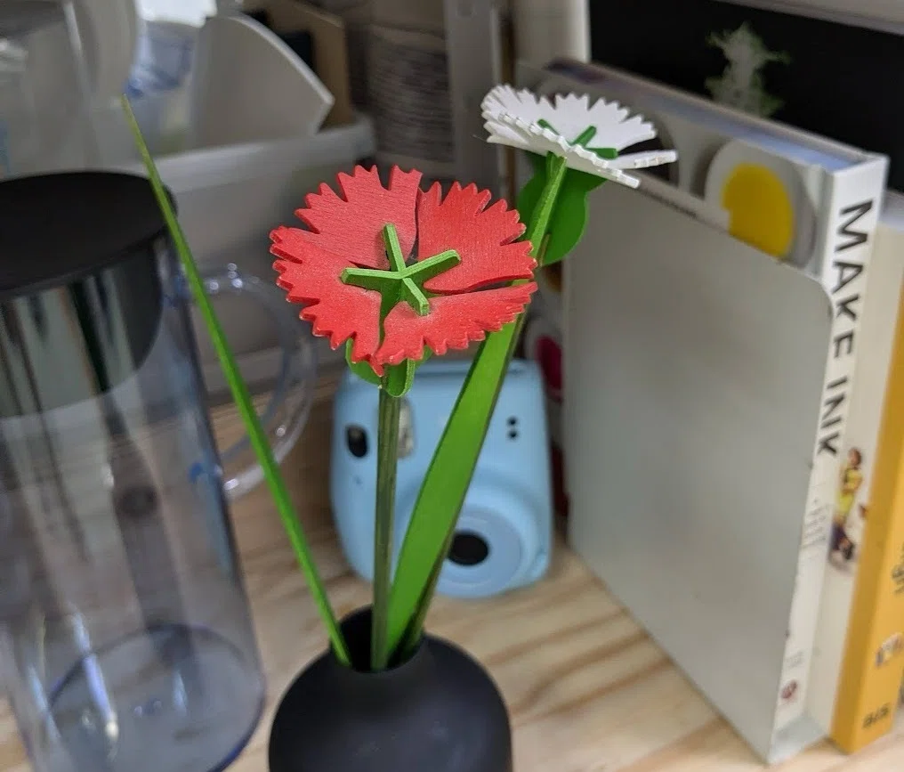 お花作った｜ふしぎデザイン