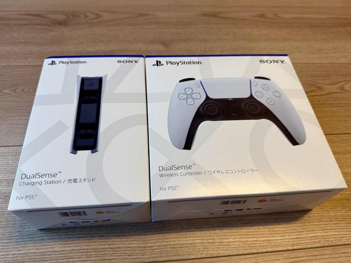 PS5 Proを買ったので周辺機器を取り揃えてみる【DualSense 充電  