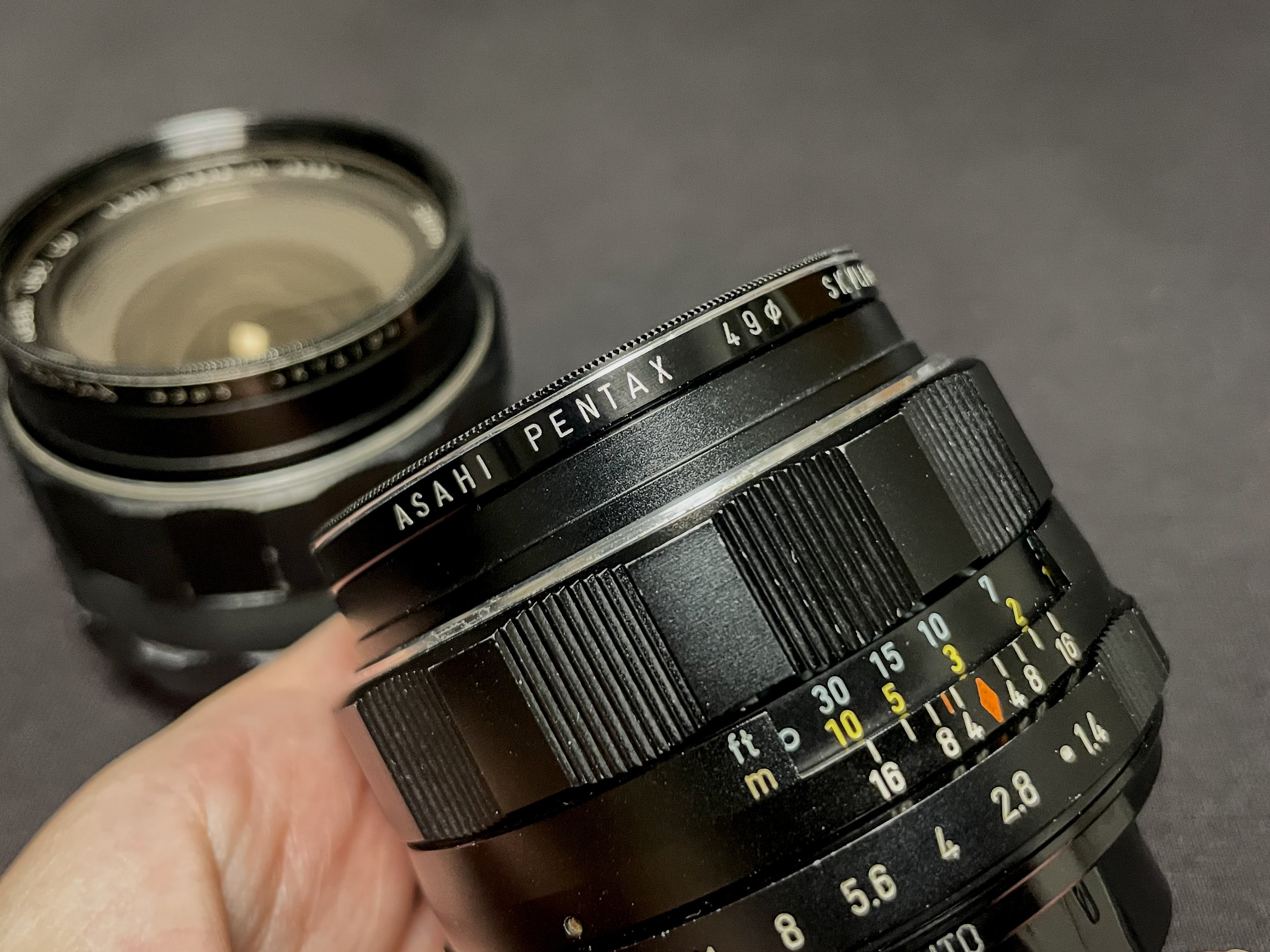 【黄変なし】Super Takumar 50mm F1.4 フード付 C115 黄変なし】Super Takumar 50mm F1.4 フード付 C115 Super Takumar 50mm