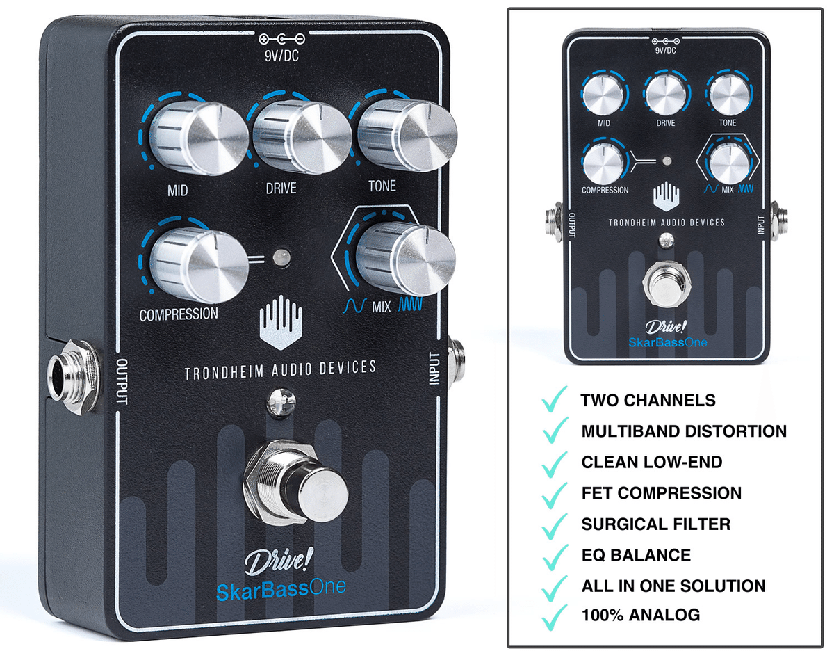 Trondheim Audio Devices SkarBassOne Bass Preamp – United States