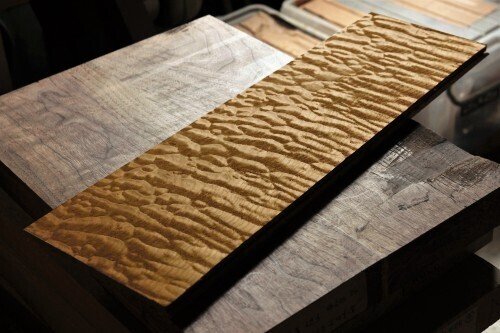 キルティッドメープル　木材　板材 入荷】キルティッドメープル入荷しました。 | 無垢材 | 高田製材