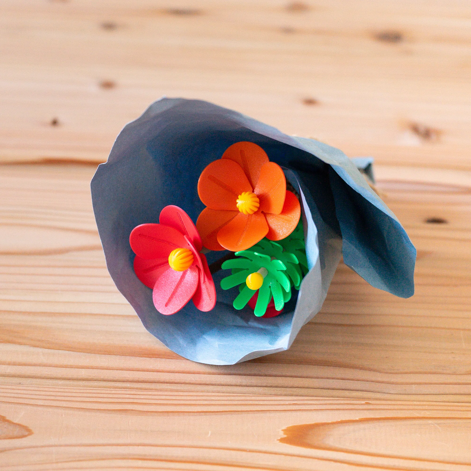 お花作った｜ふしぎデザイン