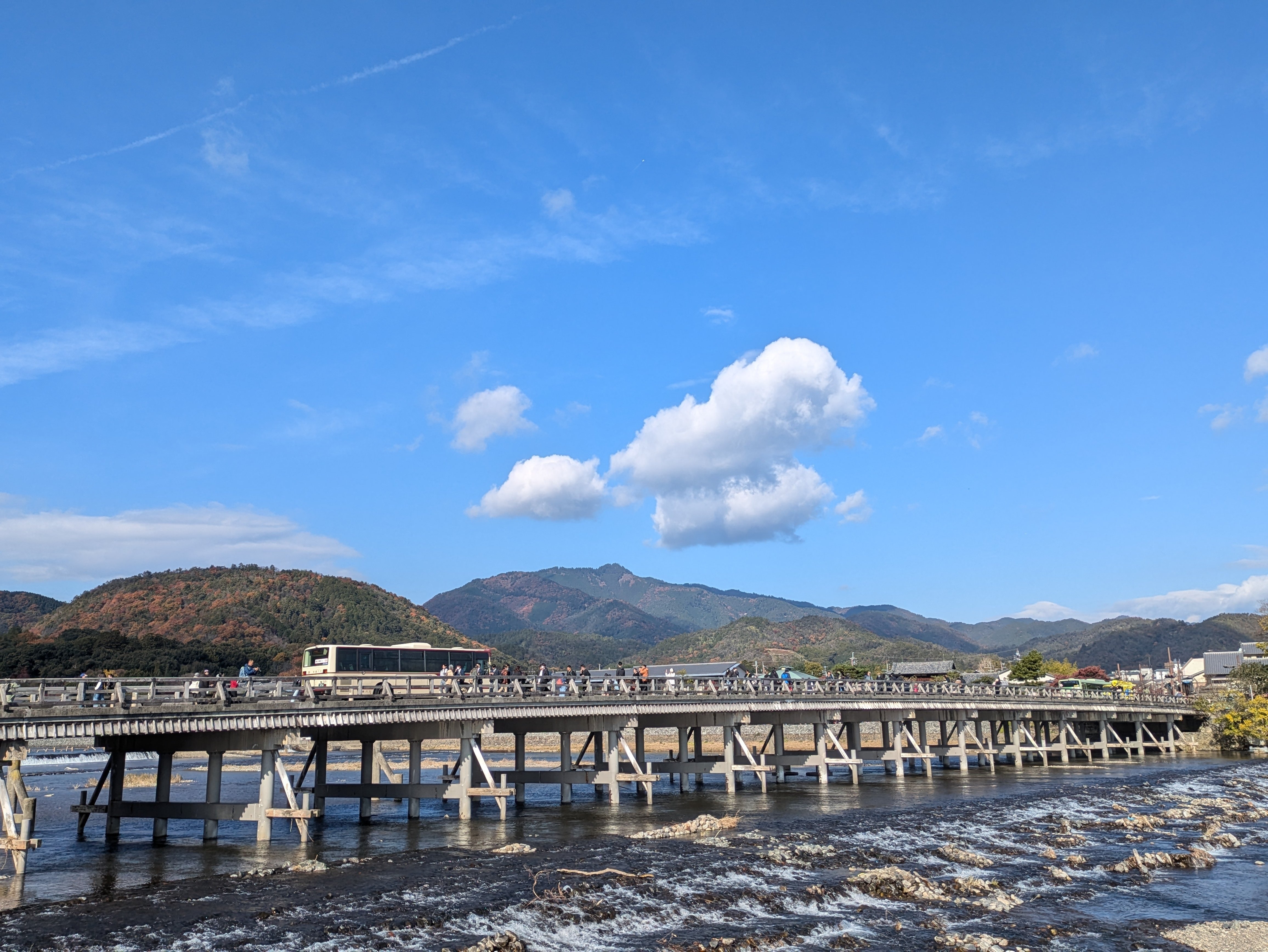 【渡月橋】ボールペン・24051902 ボールペン ギフト ペンケース付き 漆芸ボールペン 赤富士 国内