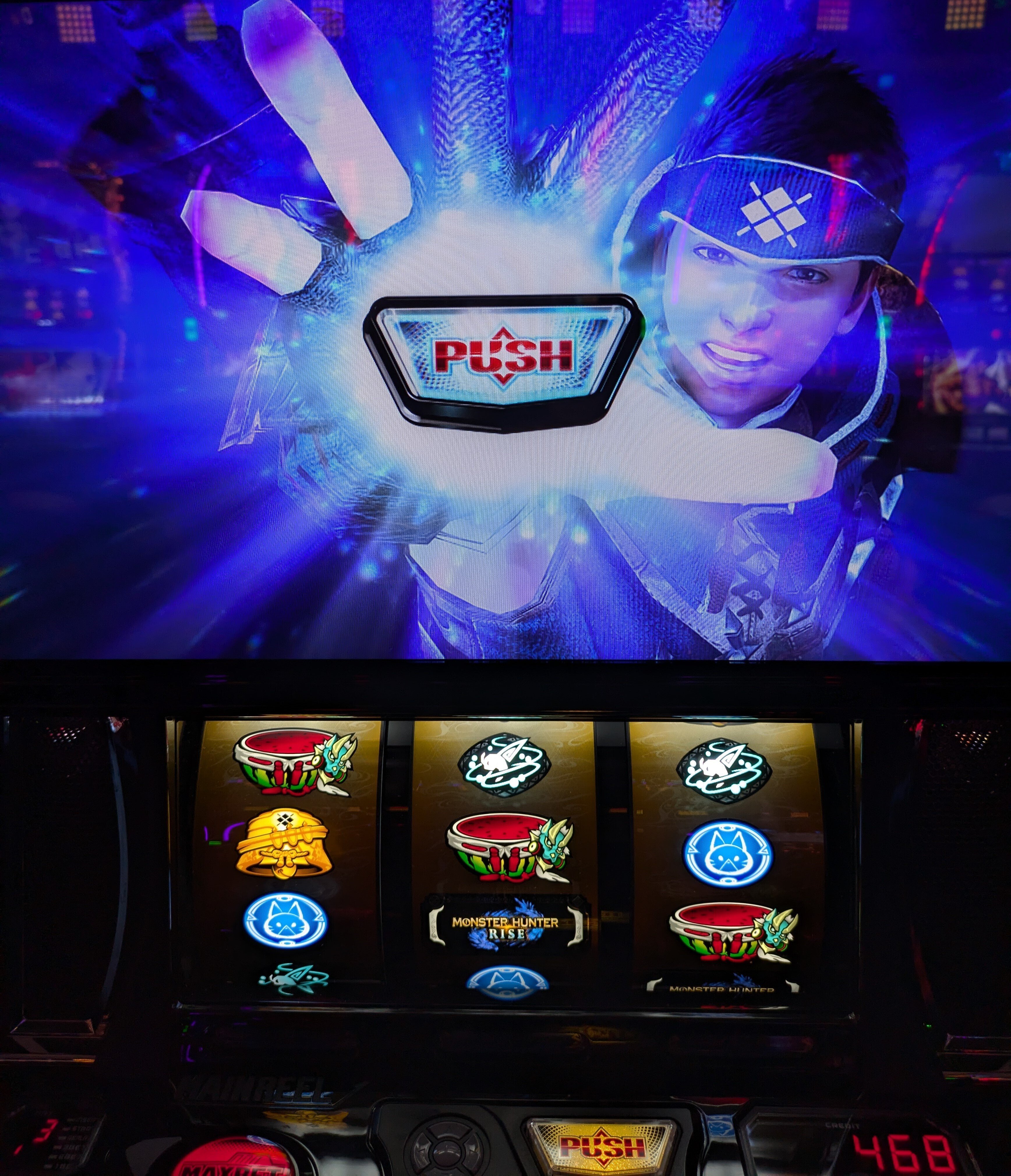 MONSTER HUNTER RISE スロットマシン 現地引き取り限定 セール明日まで