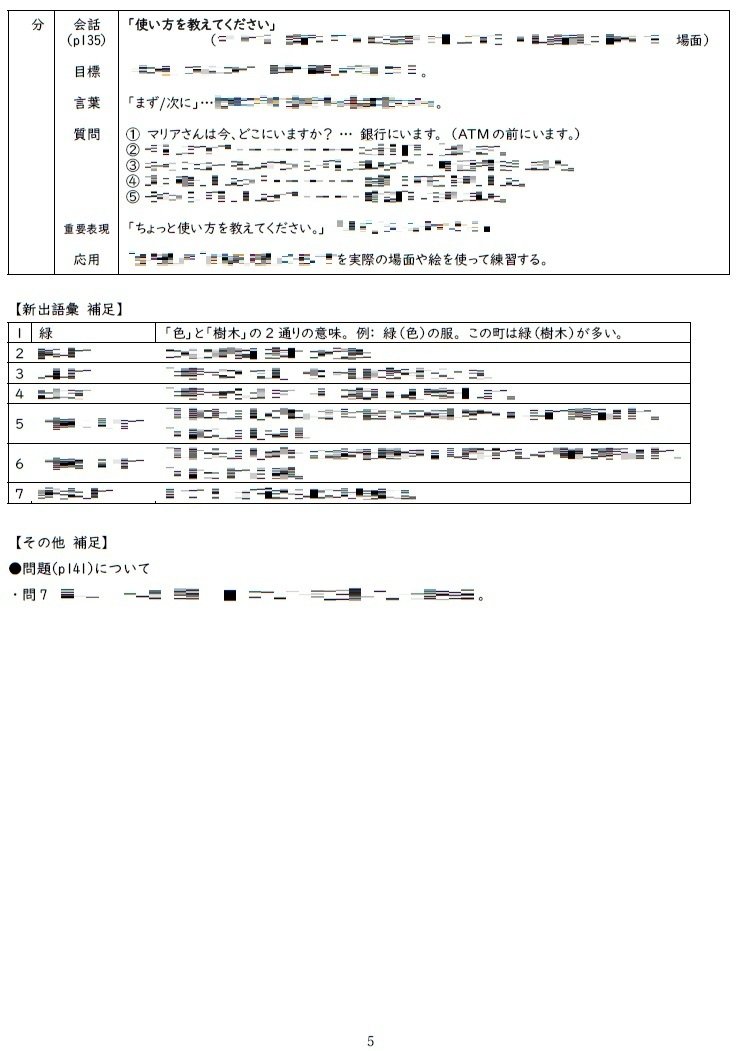 はむはむ）【手作り教案】みん日 初級 （第2版）に準拠 教案