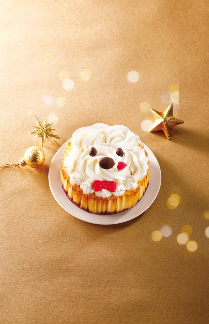 ミニストップ』のクリスマス限定チーズケーキ 1人用サイズも