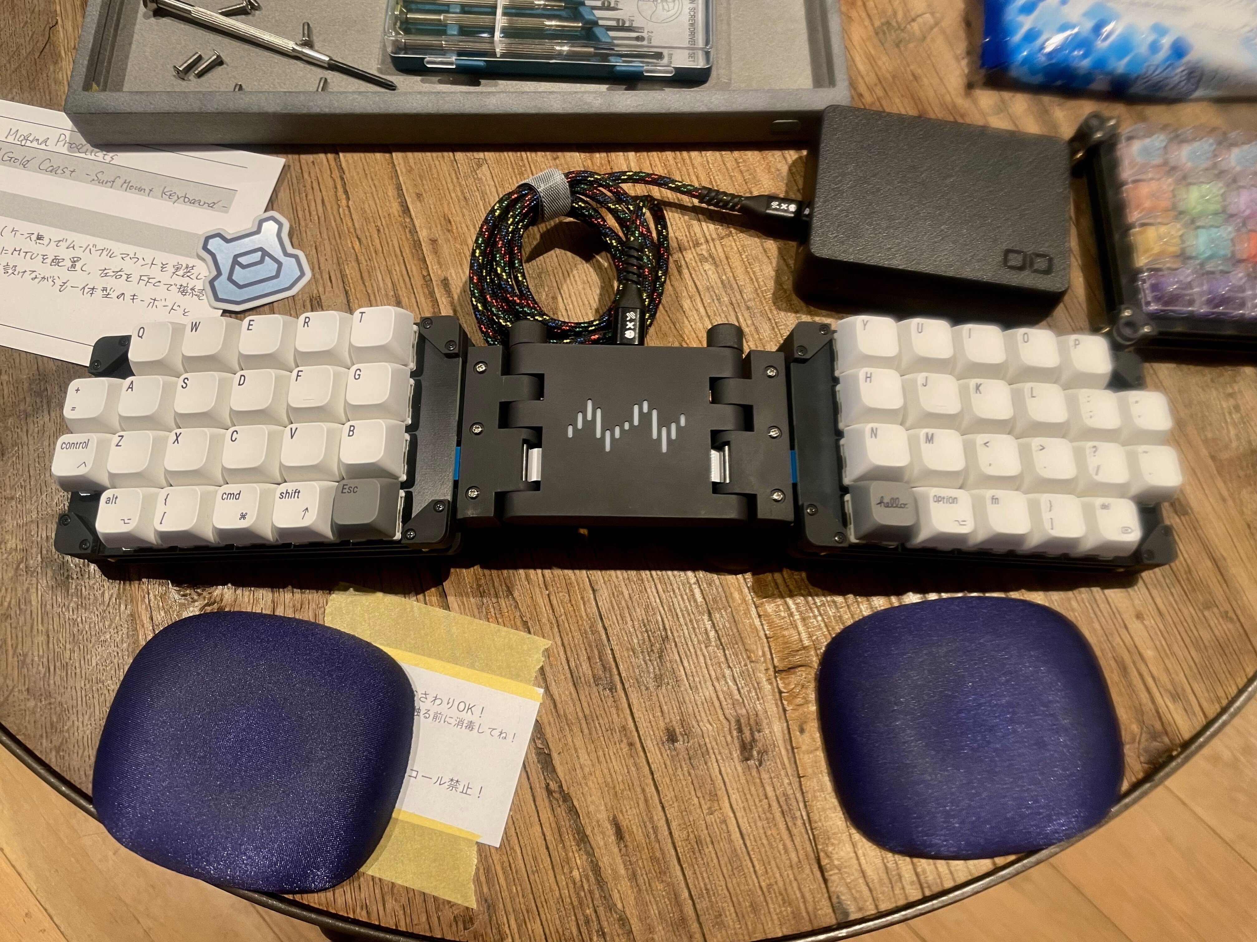 生まれたてのキーボードを連れて駆け回った1年｜YMG Works