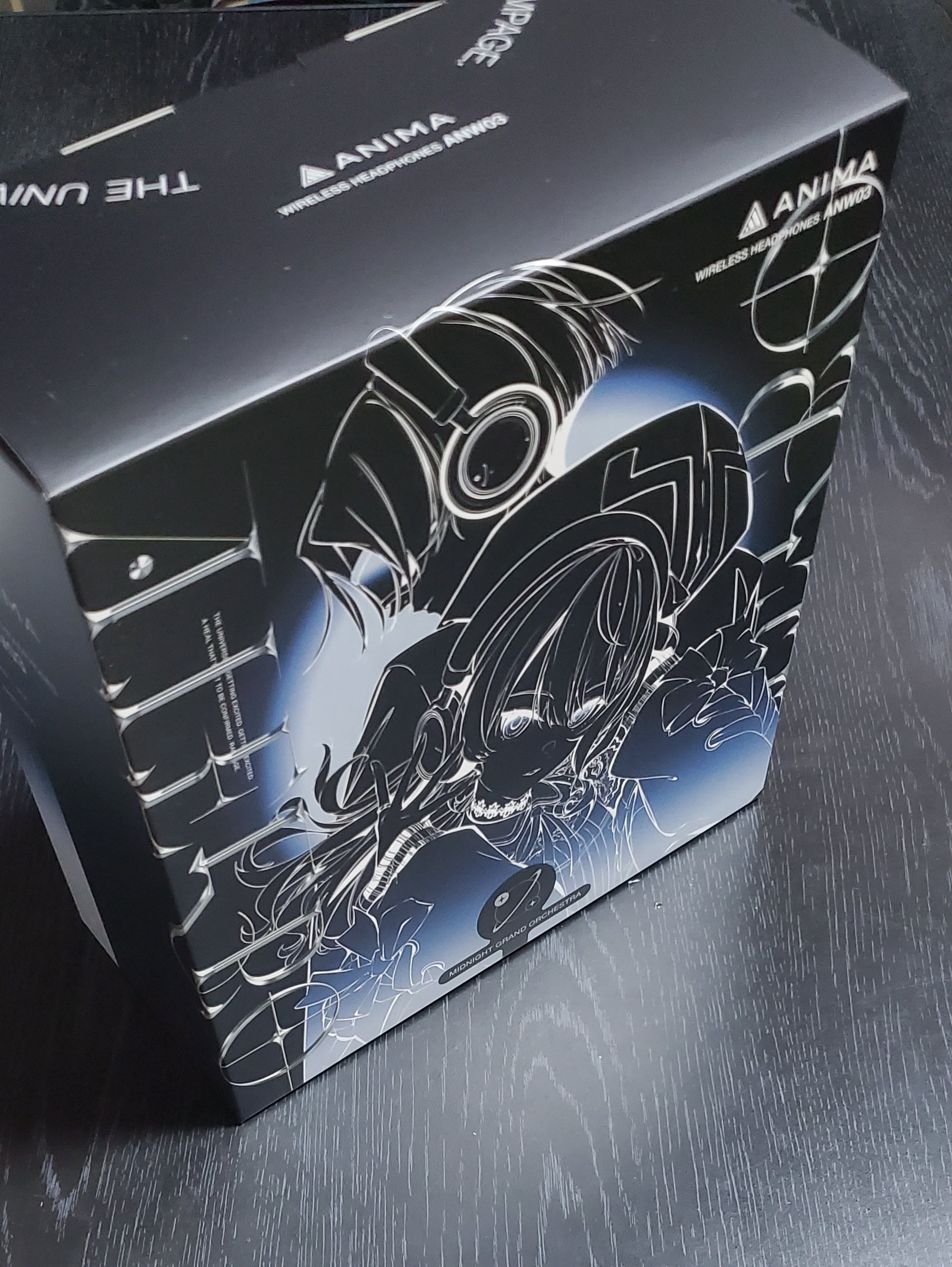 ANW03 Midnight ミドグラ 星街すいせい ヘッドホン アニマ Amazon.co.jp: 【国内正規品】ANW03 ワイヤレスヘッドホン
