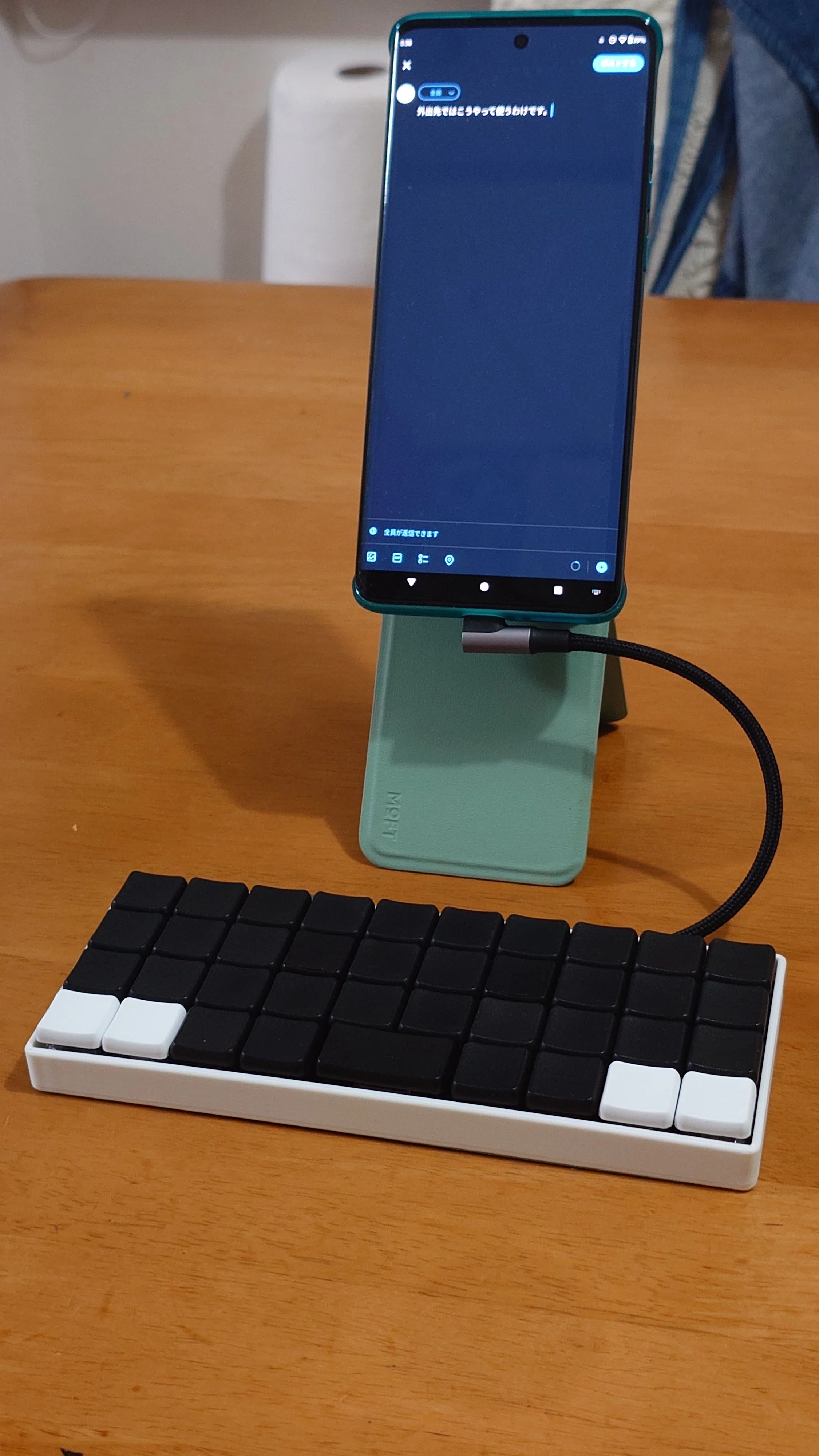 bancouver40 狭ピッチ40%キーボード gb-bancouver40-ver-chosfox-x-