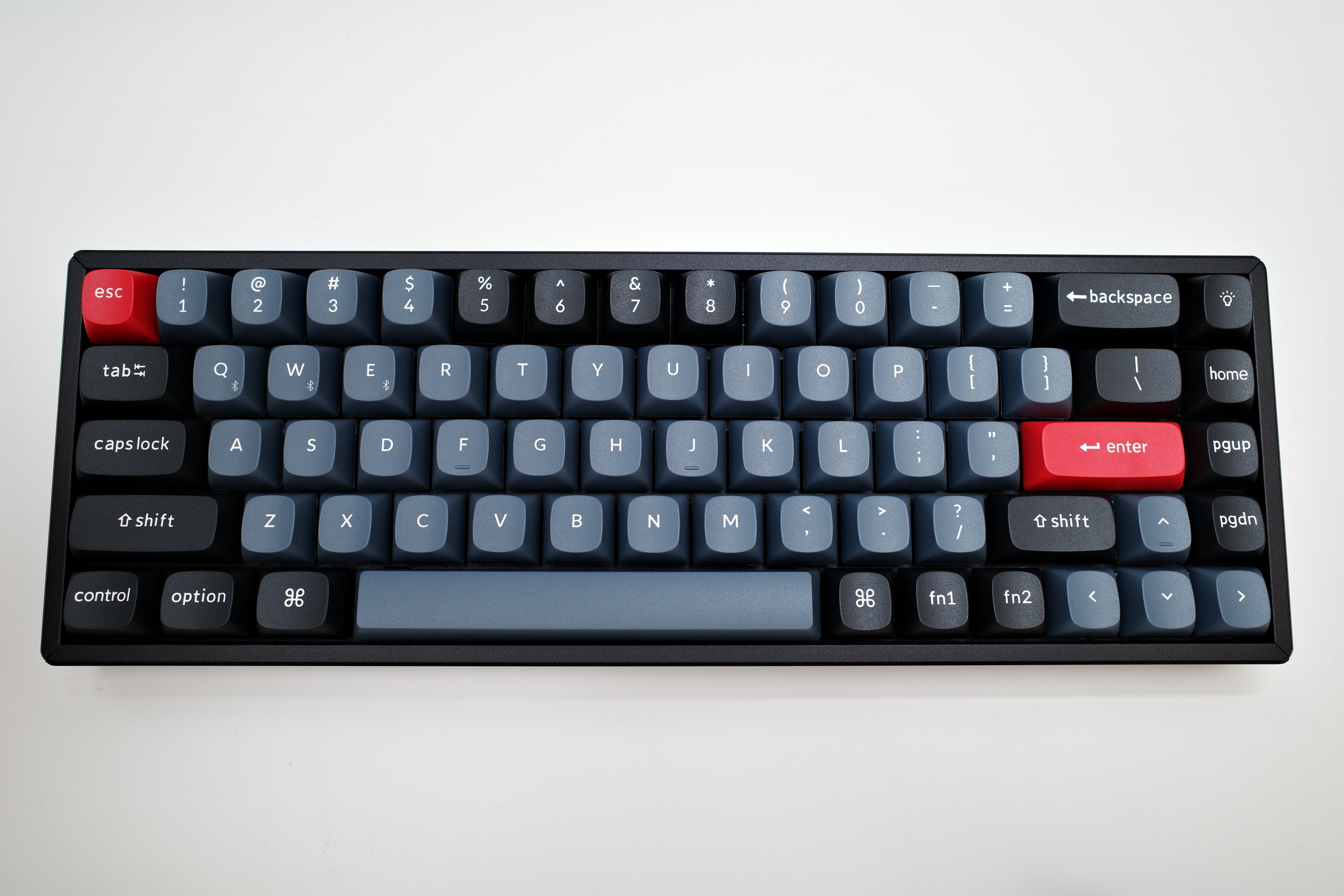 Keychron k6 us配列 茶軸　キークロン キーボード Keychron K6 ワイヤレス メカニカル キーボード（US ANSI 配列