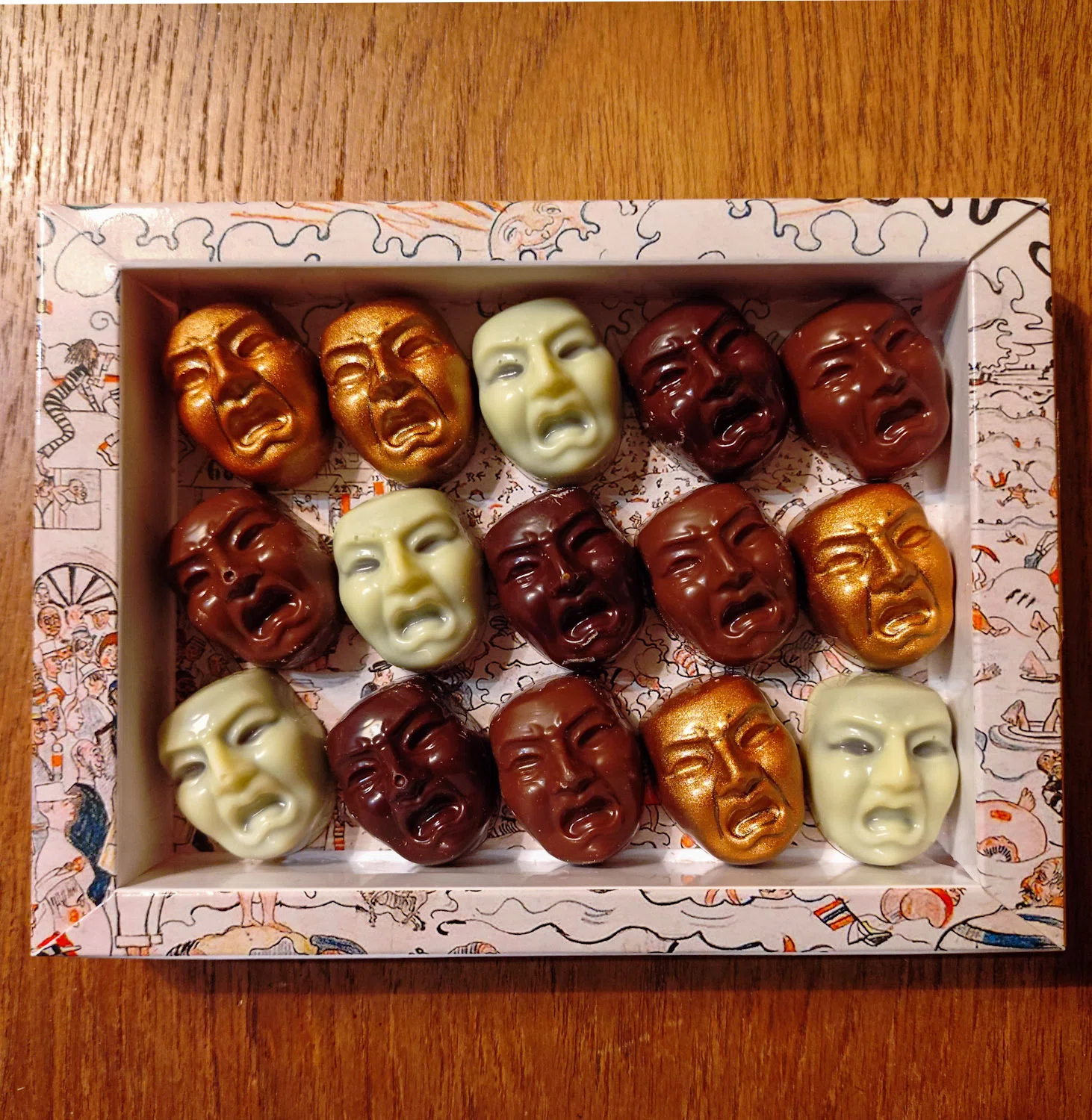 アンソールの仮面チョコ～Ensor praline, Olivier Willems in Oostende