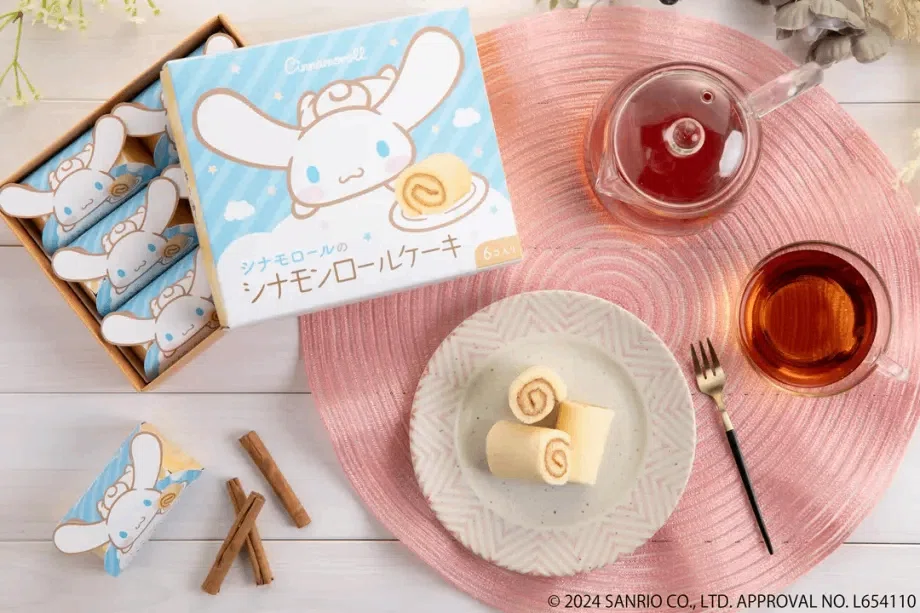 シナモンロールのロールケーキ「シナモンロールケーキ」が販売開始