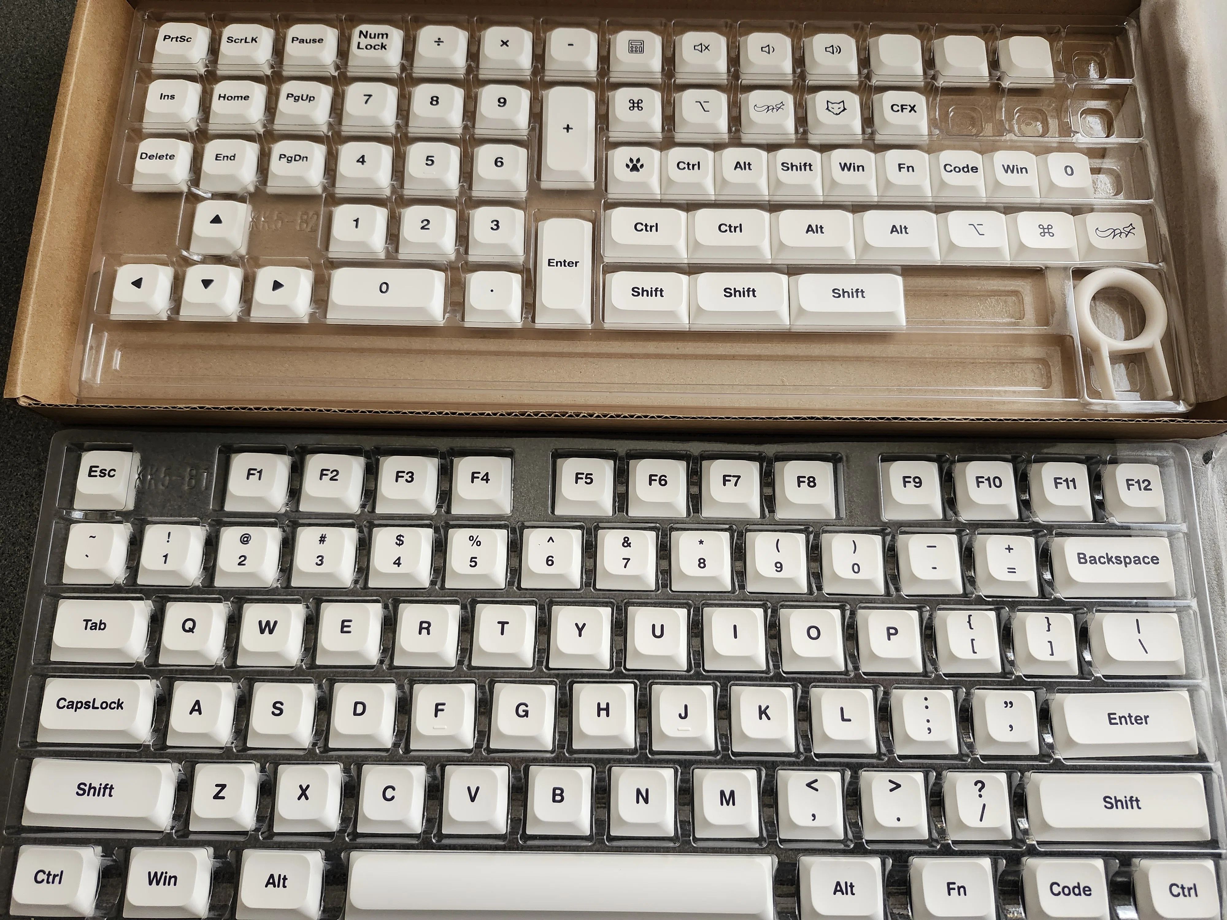 キーキャップCFX MX BoW Low Profile Keycaps｜環