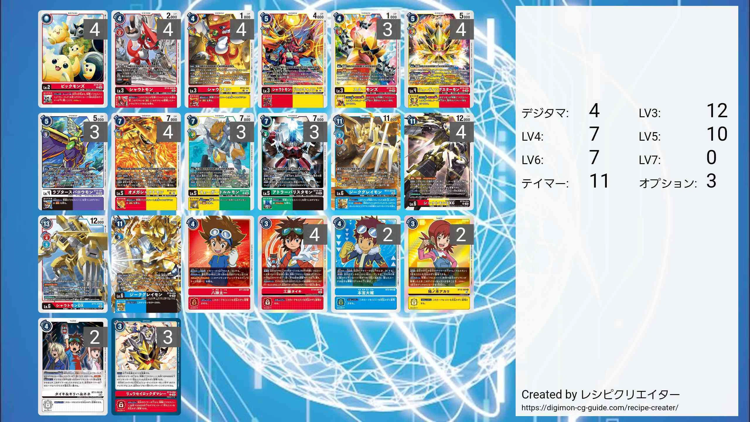 クロスハート】デッキ研究【デジカ】｜蓮