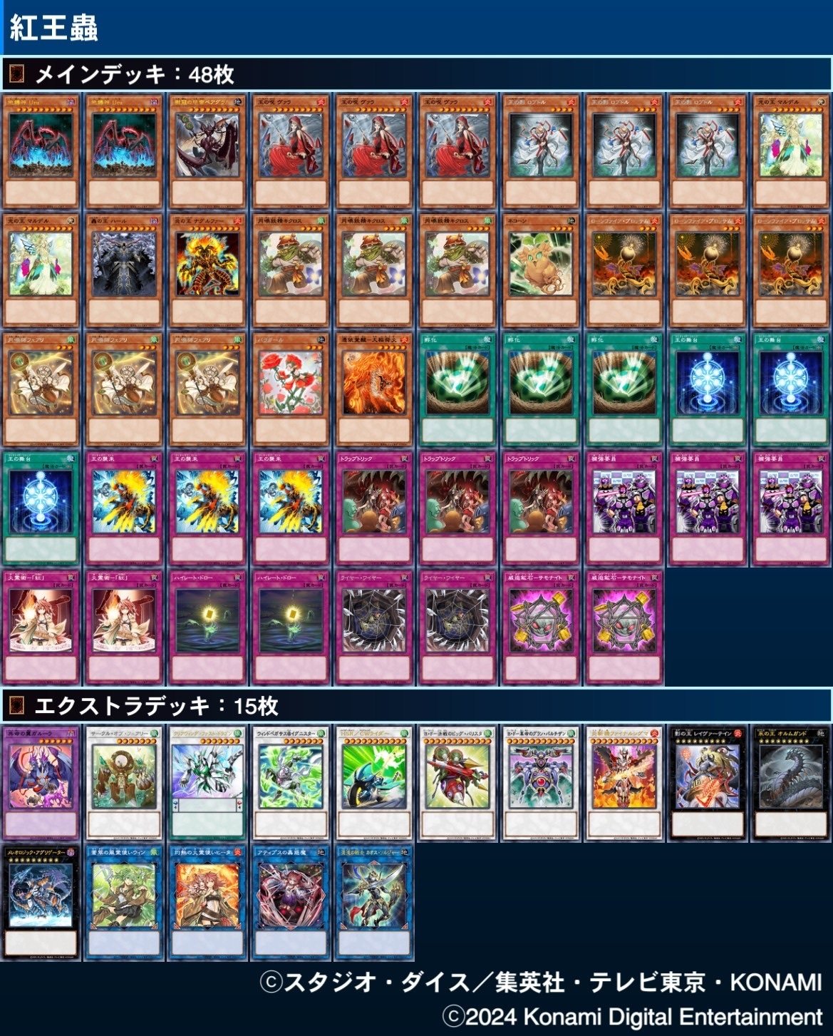 遊戯王OCGデッキ多数 遊戯王 OCG 2024 年デッキ墓場｜どぶ