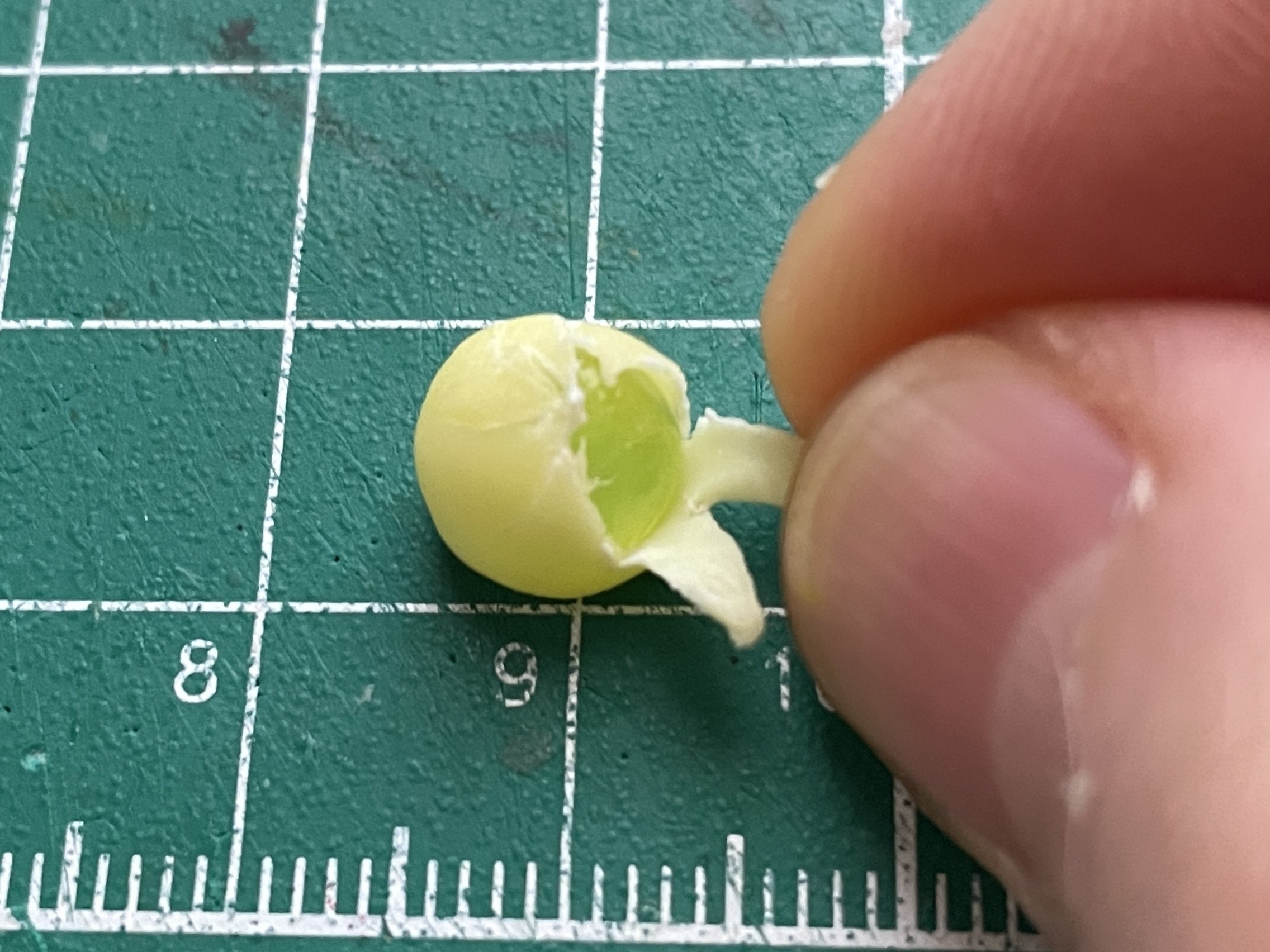 ミニチュア】皮をむいたみかん🍊｜goriy66