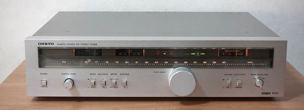 ONKYO Integra T-417 修理調整記録3｜BLUESS Laboratory