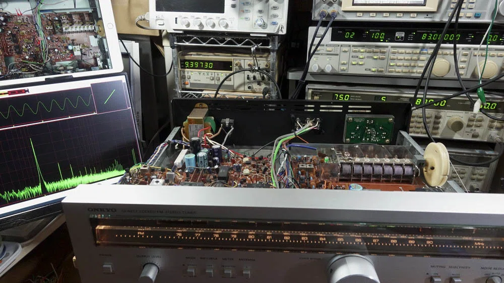 ONKYO Integra T-417 修理調整記録3｜BLUESS Laboratory
