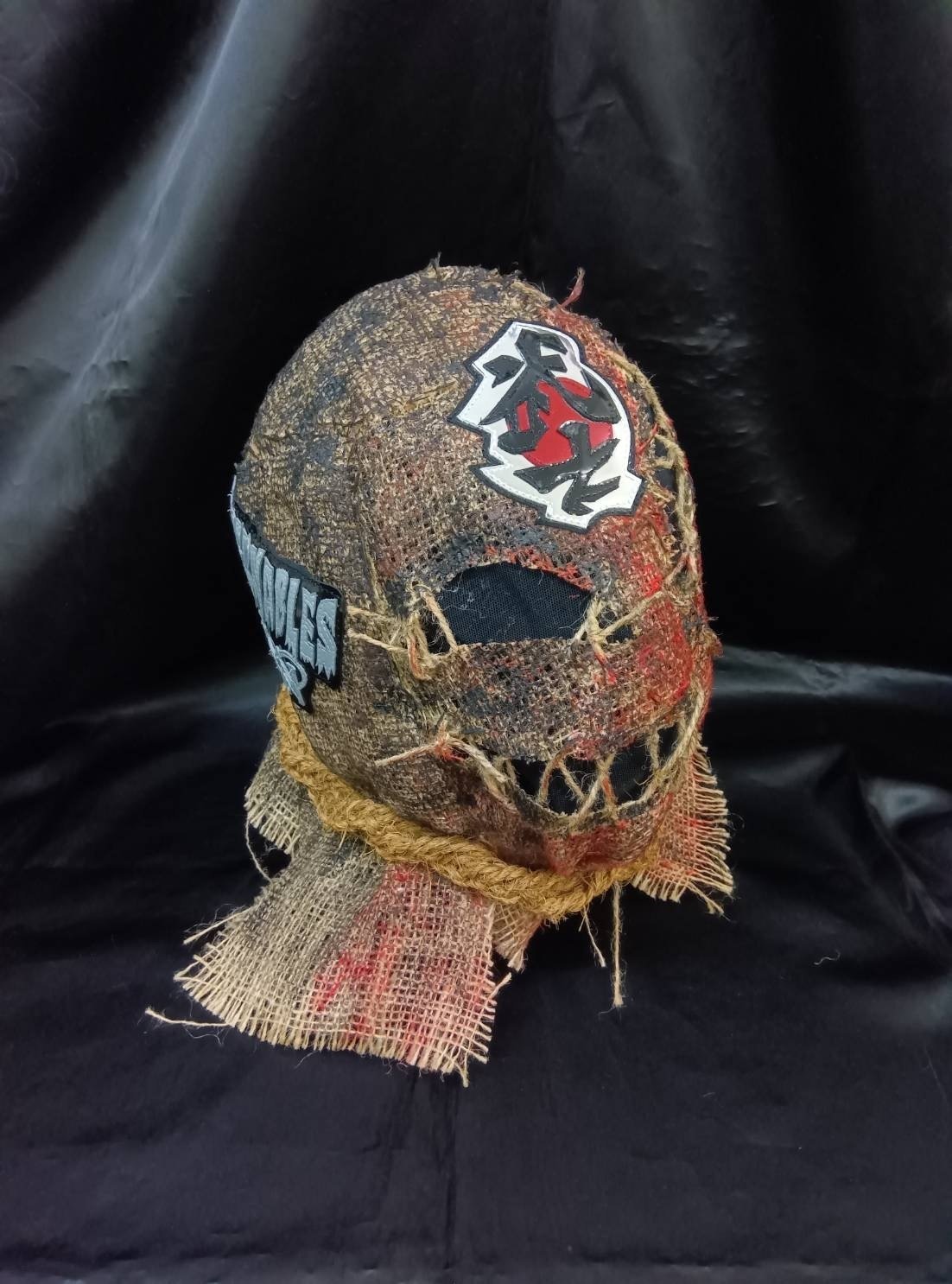 本人使用　元新日本プロレス　BUSHI オーバーマスク&amp;試合用マスク　送料込み 新日本プロレス BUSHI 試合用マスク - メルカリ