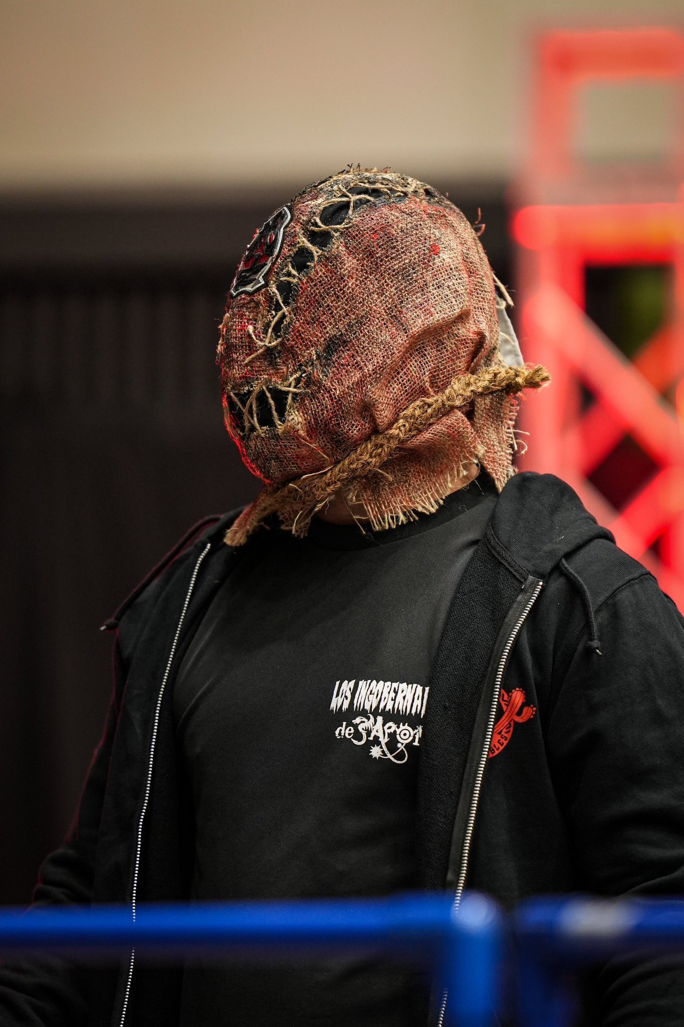 新日本プロレス BUSHI選手 オーバーマスク