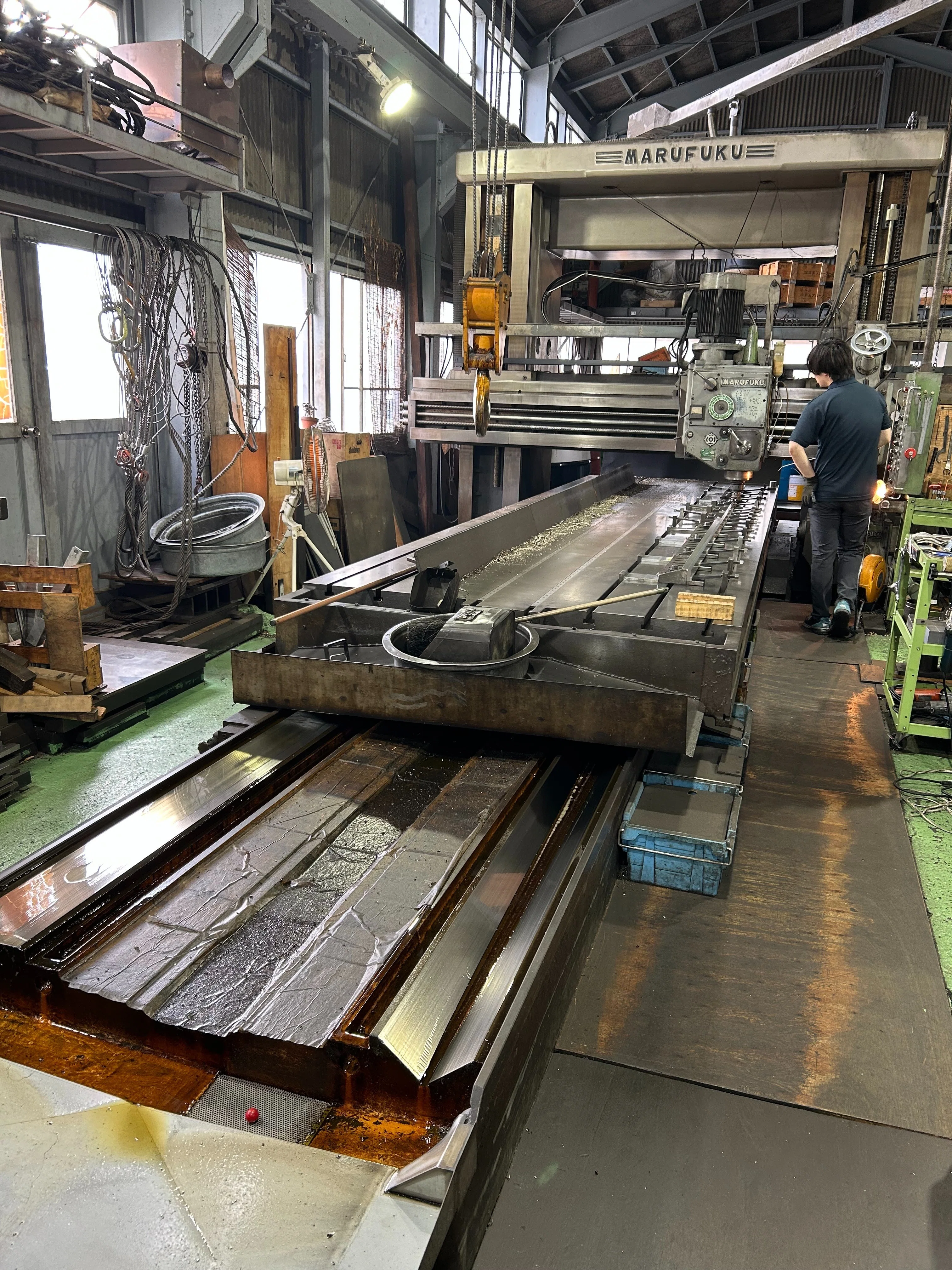 Heavy industrial machining equipment