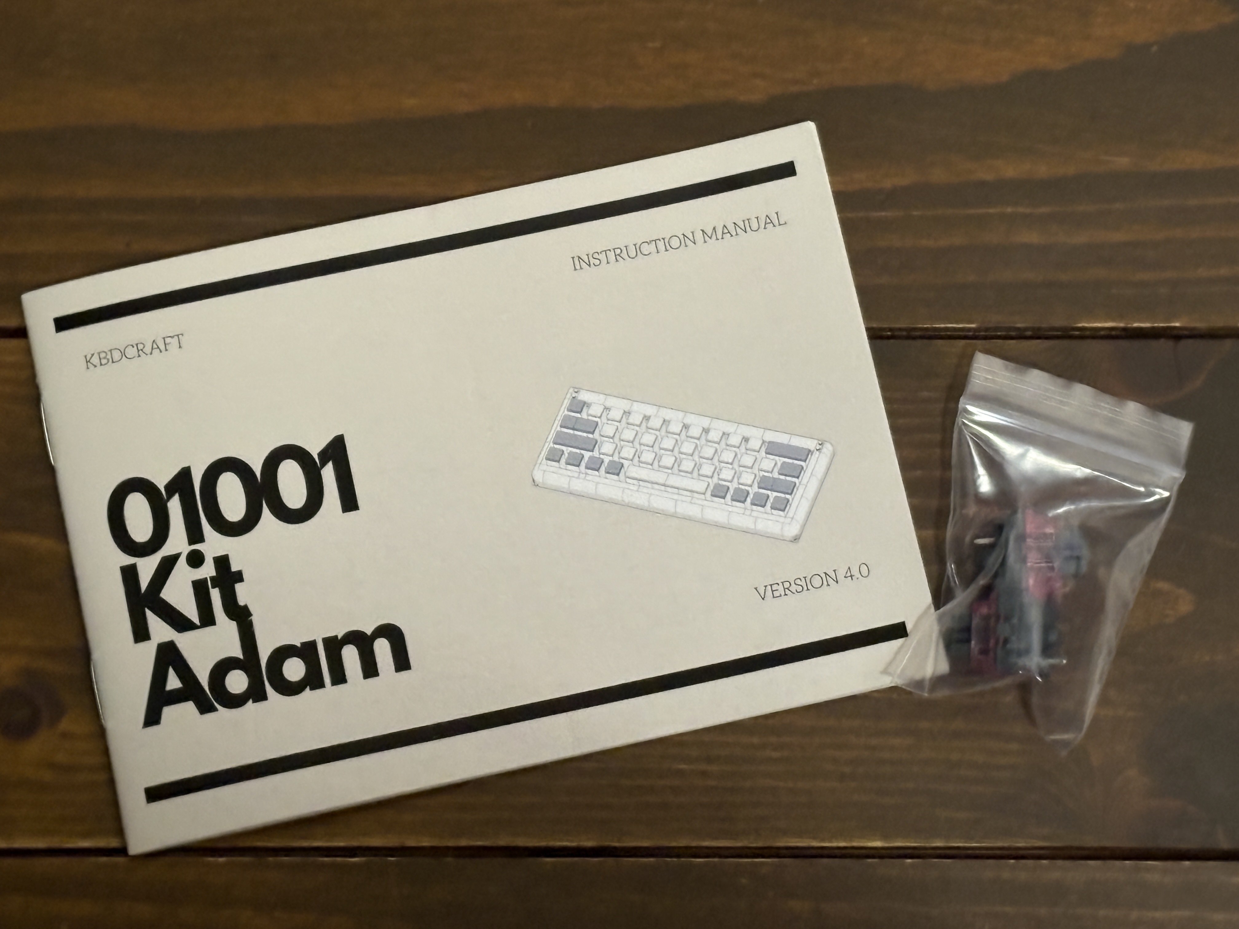 KBDcraft Kit Adam おまけ付き KBDcraft Kit Adam Mechanical Keyboard With Sea salt Switches