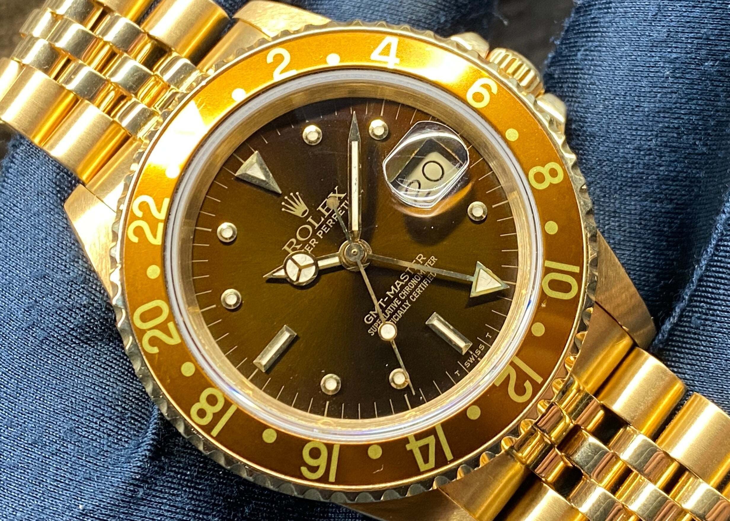 金無垢GMTマスター 16758 フジツボ オールトリチウム 83年｜金子 剛