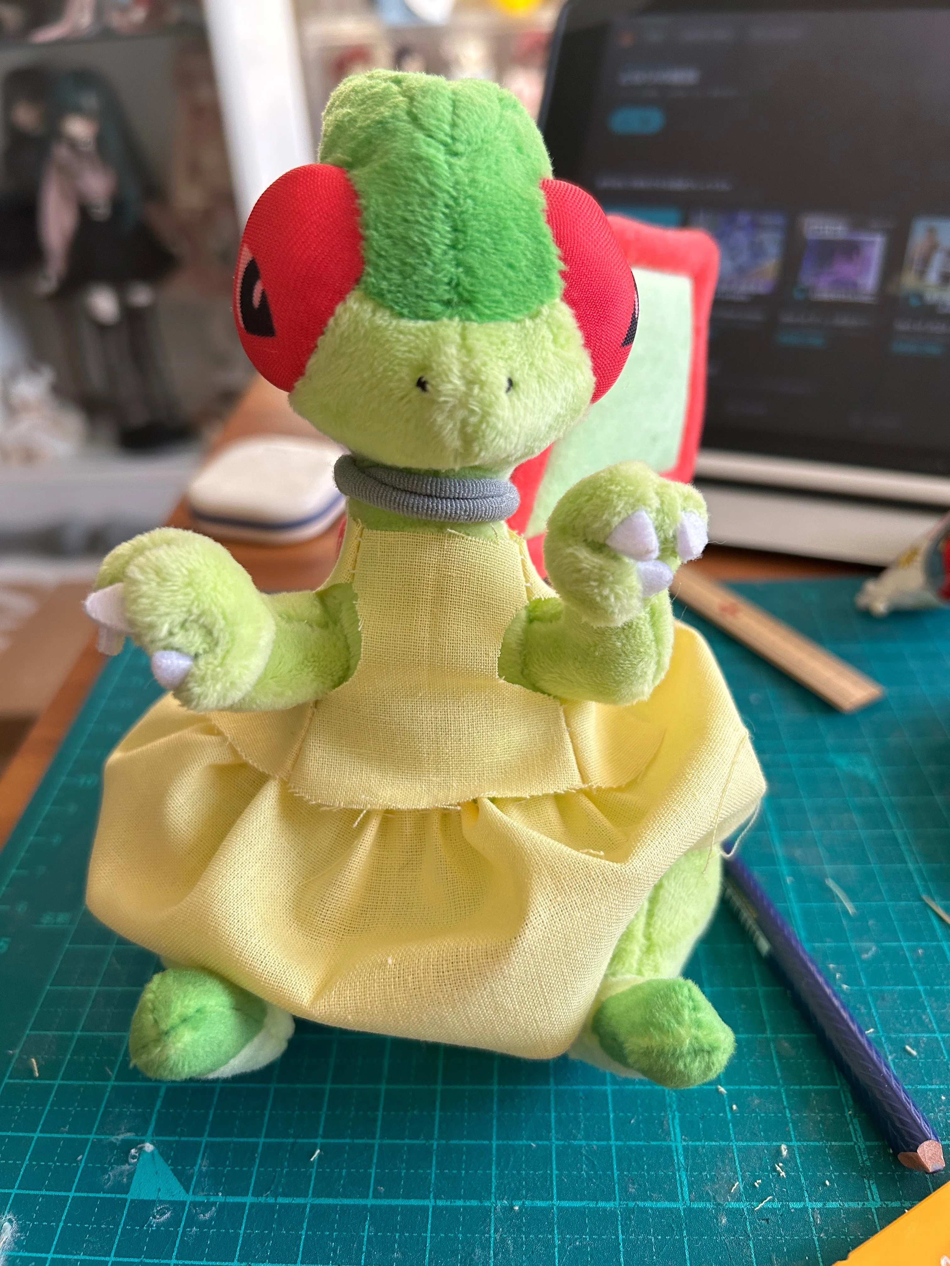 ポケマスアドカレ②】クリスマス手芸〜Pokemon fitのフライゴンに