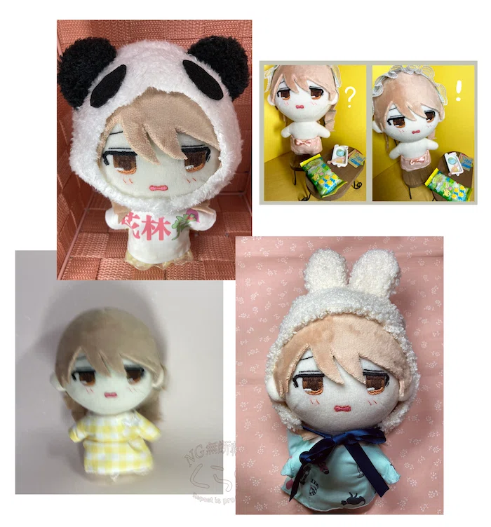 創作人形作家 ぬいぐるみ ② 自作ぬい(2次創作)を作った｜くらの