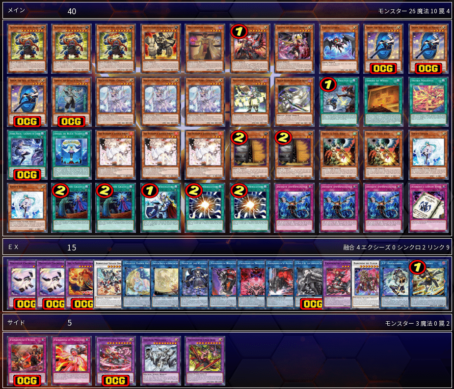遊戯王　マギストス　デッキパーツ　45枚 遊戯王 マギストス デッキレシピ詳細 | ガチまとめ