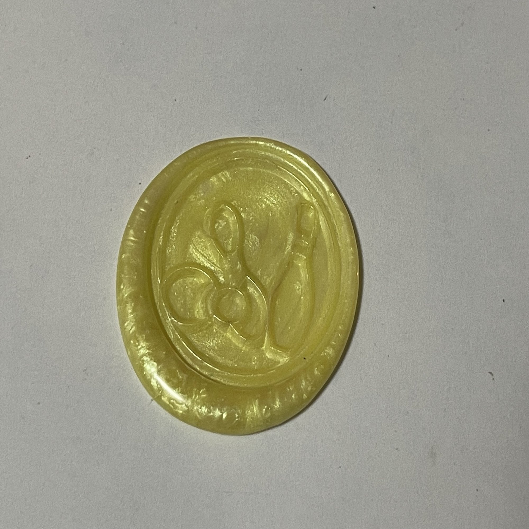 普段買わないシーリングスタンプ3種類買って試してみた！｜アルミ缶の上にある蜜柑