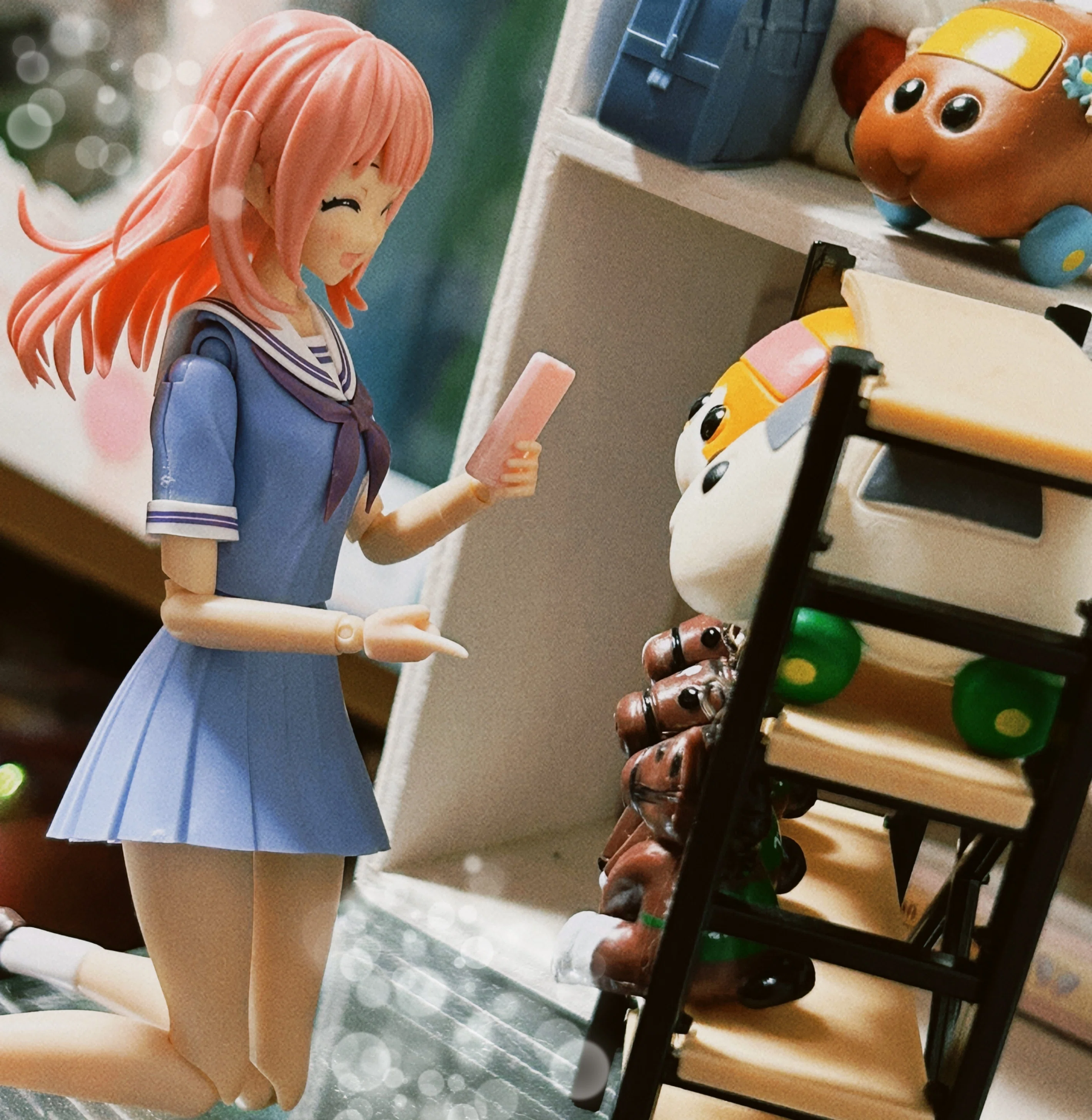 もうお前たちは美少女プラモデルから逃げるな｜臀部