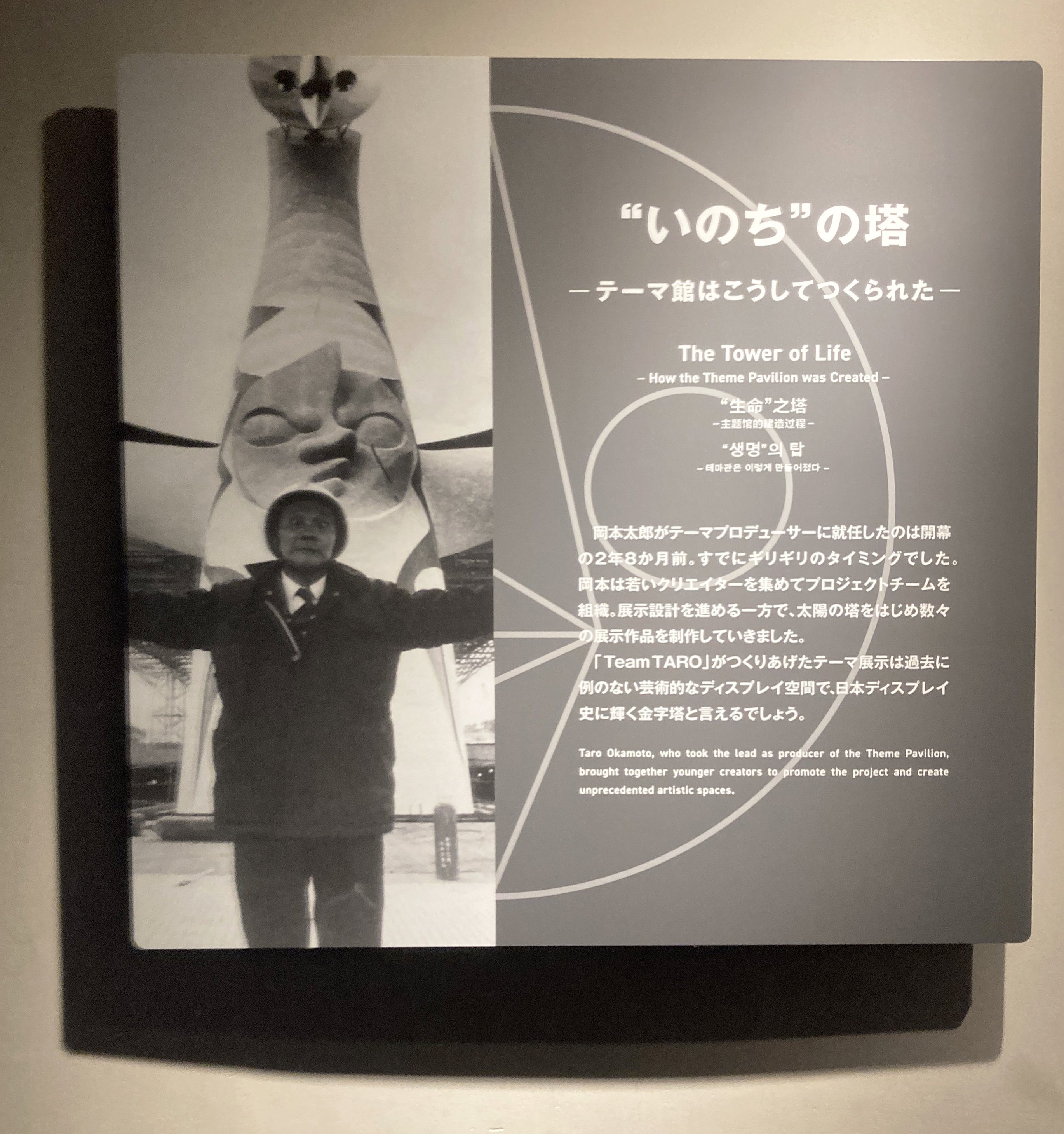 未来の国宝〈太陽の塔〉内部見学 作者は岡本太郎 EXPO'70