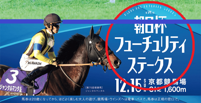 2024朝日杯フューチュリティステークス ポスター｜日本サイン競馬会