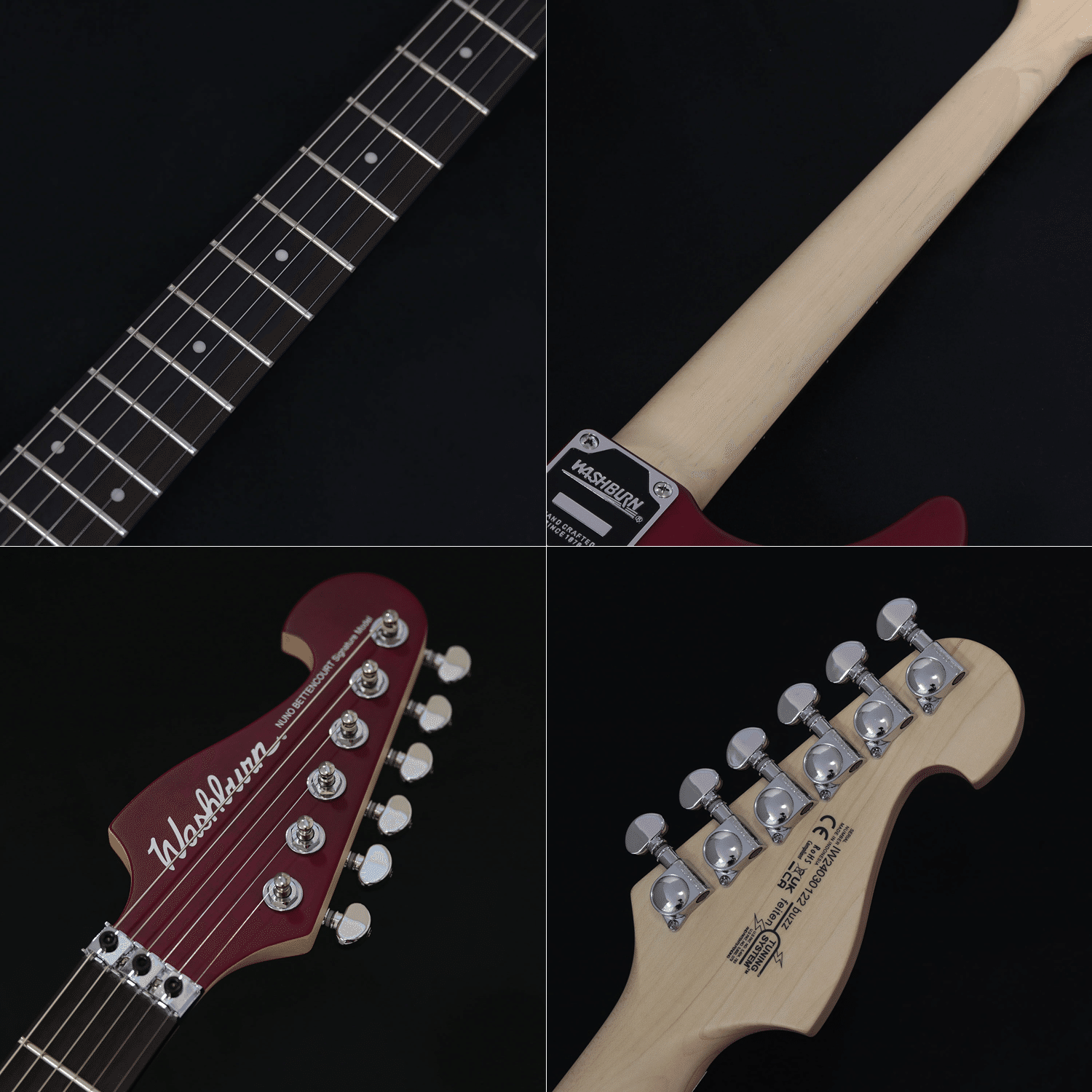 ヌーノ・ベッテンコート・シグネチャー「Washburn N2-NUNO PADAUK ヌーノ・ベッテンコート・シグネチャー「Washburn N2-NUNO PADAUK
