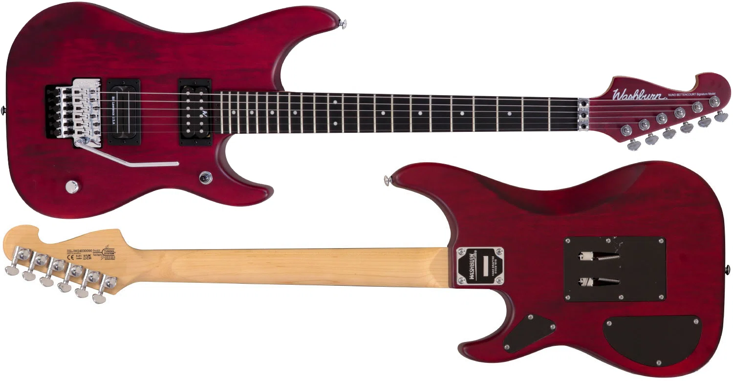 ヌーノ・ベッテンコート・シグネチャー「Washburn N2-NUNO PADAUK ヌーノ・ベッテンコート・シグネチャー「Washburn N2-NUNO PADAUK