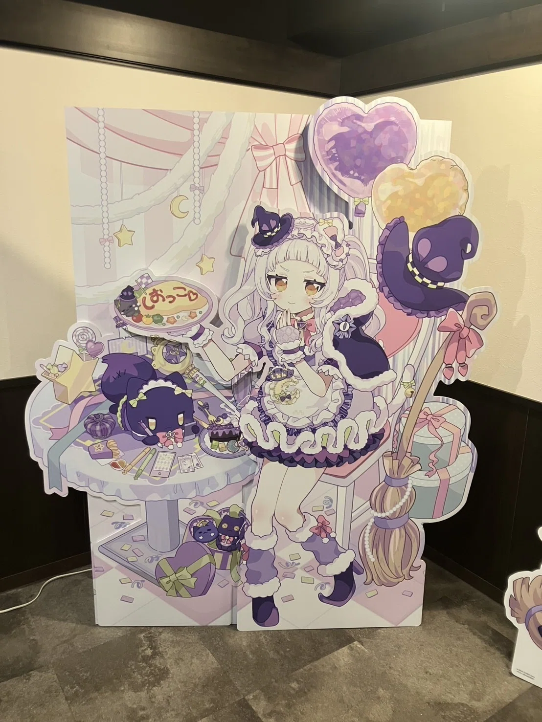 紫咲シオンちゃんのコラボカフェ感想｜c