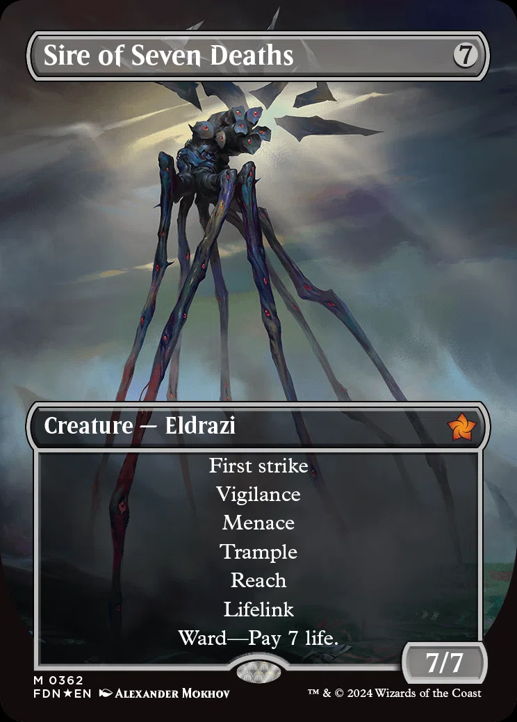 MTG】七つの死の種父は強いのか？｜くろやぎ