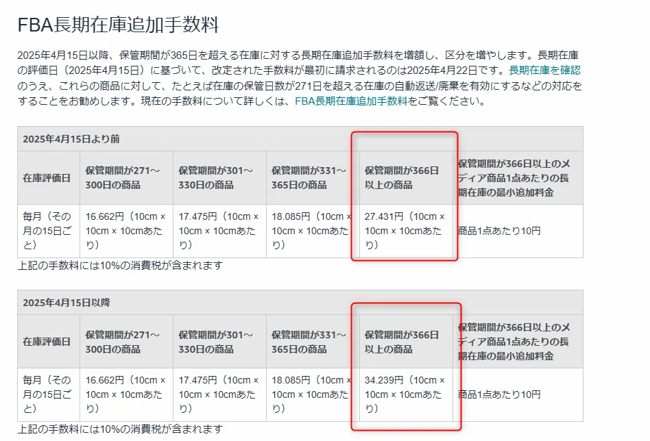 FBA手数料値下げと値上げ 2025年4月1日より適用｜かず 中古せどりで